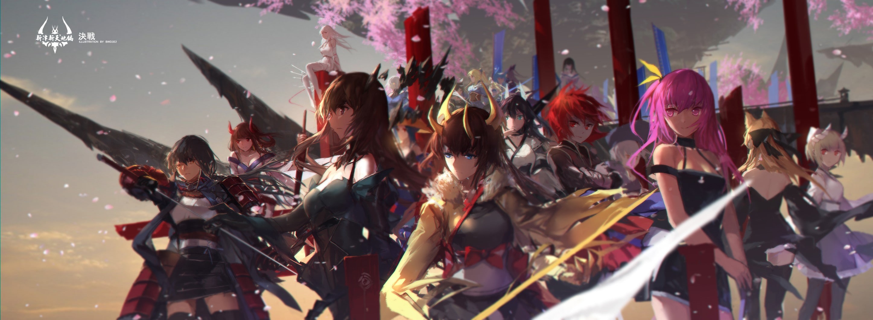 women, large group of people, men, enjoyment, carnival - celebration event, togetherness, anime girls, festival, arts culture and entertainment, leisure activity, HD Wallpaper