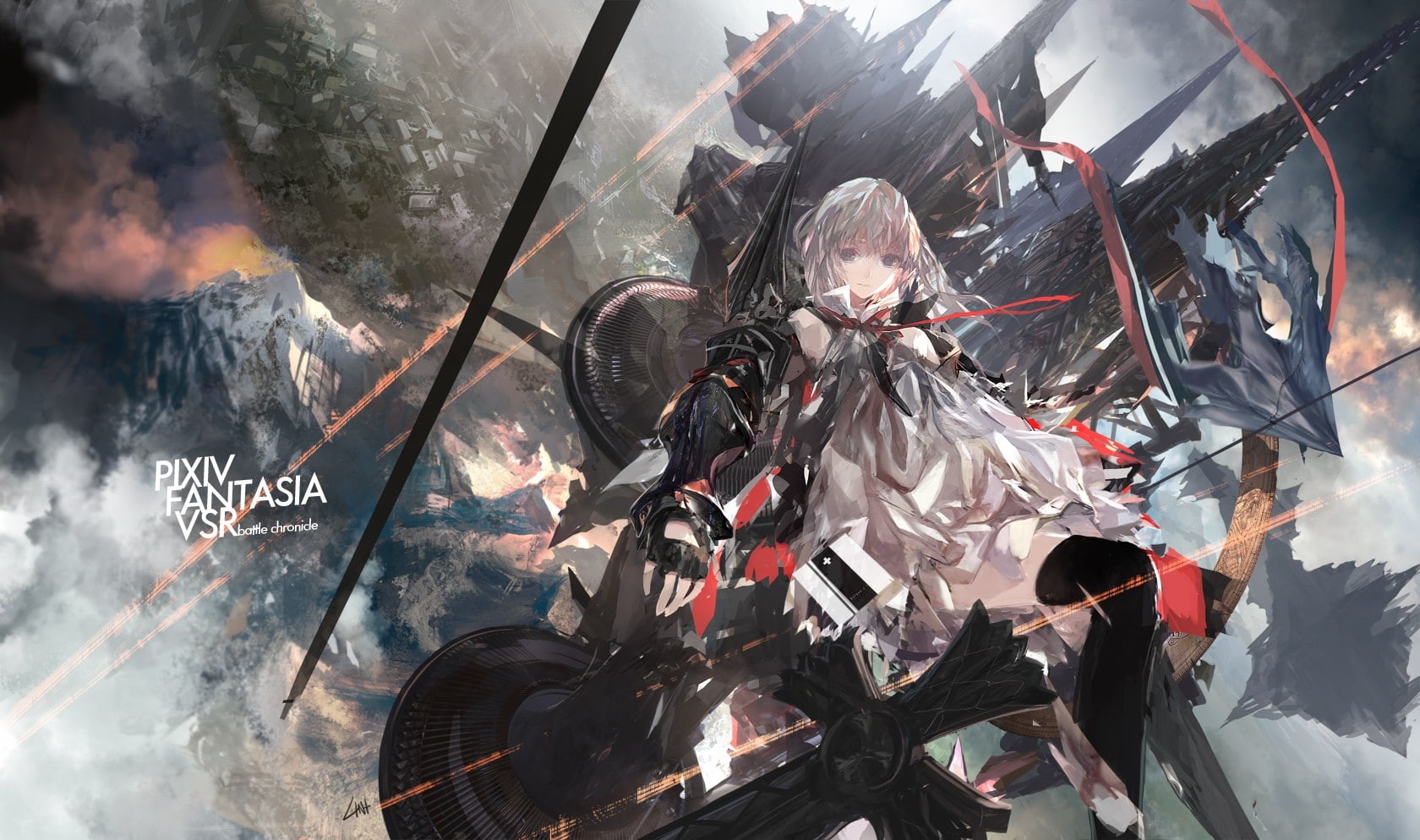 Pixiv Fantasia, 720P, anime, HD Wallpaper