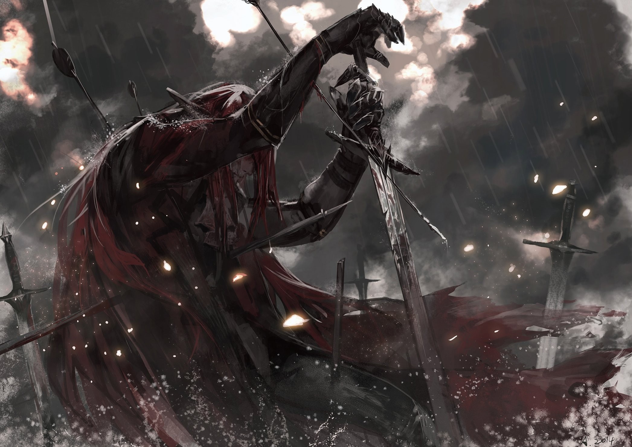 anime, 1080P, Pixiv Fantasia, HD Wallpaper