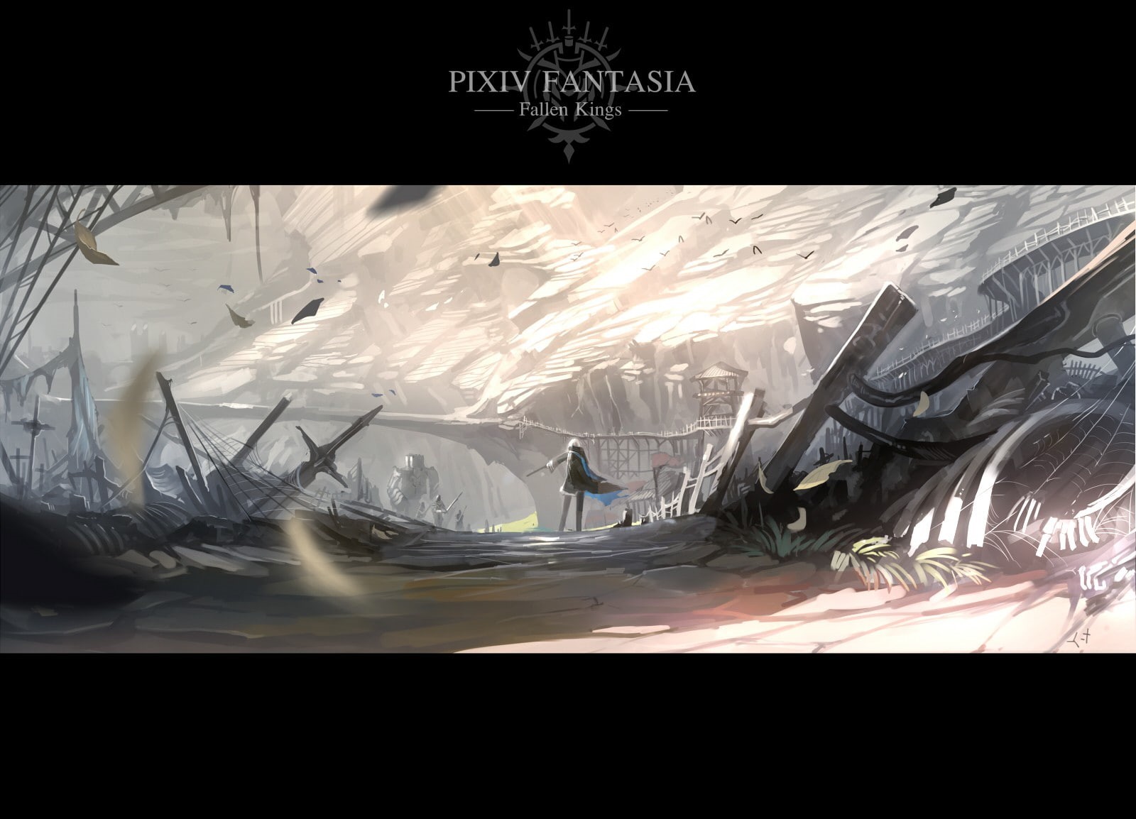anime, 720P, Pixiv Fantasia: Fallen Kings, HD Wallpaper
