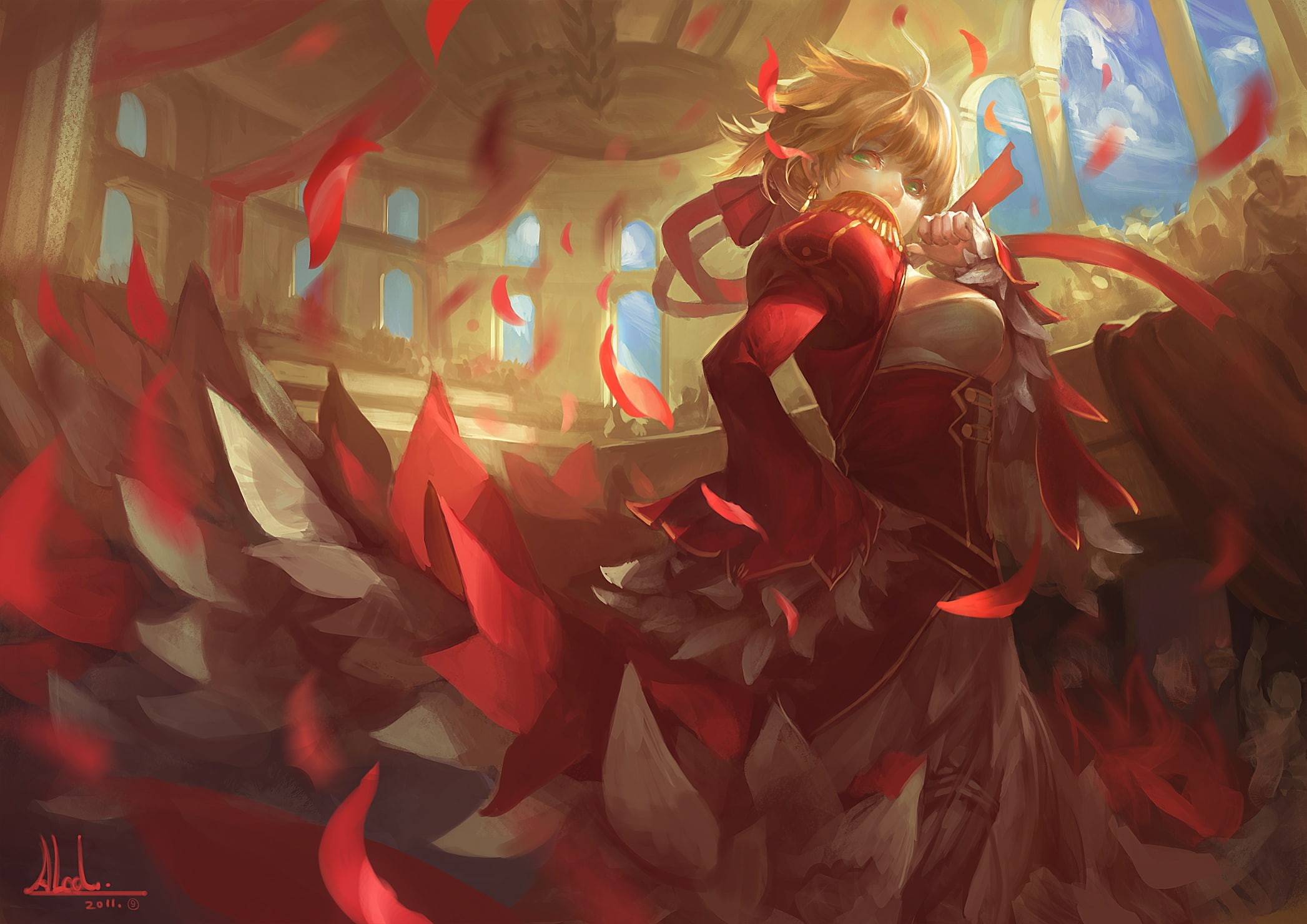 stay, extra, night, alcd, 1080P, saber, fate, HD Wallpaper