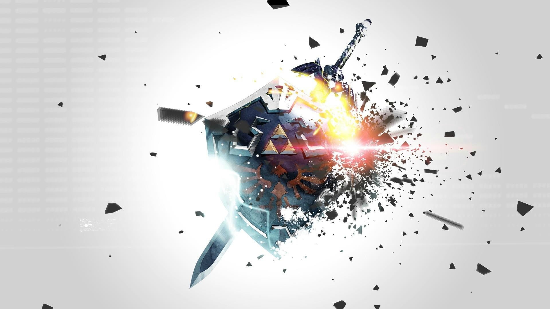 damaged, food and drink, no people, digital composite, burning, broken, misfortune, ruined, indoors, blurred motion, destruction, data, breaking, communication, HD Wallpaper