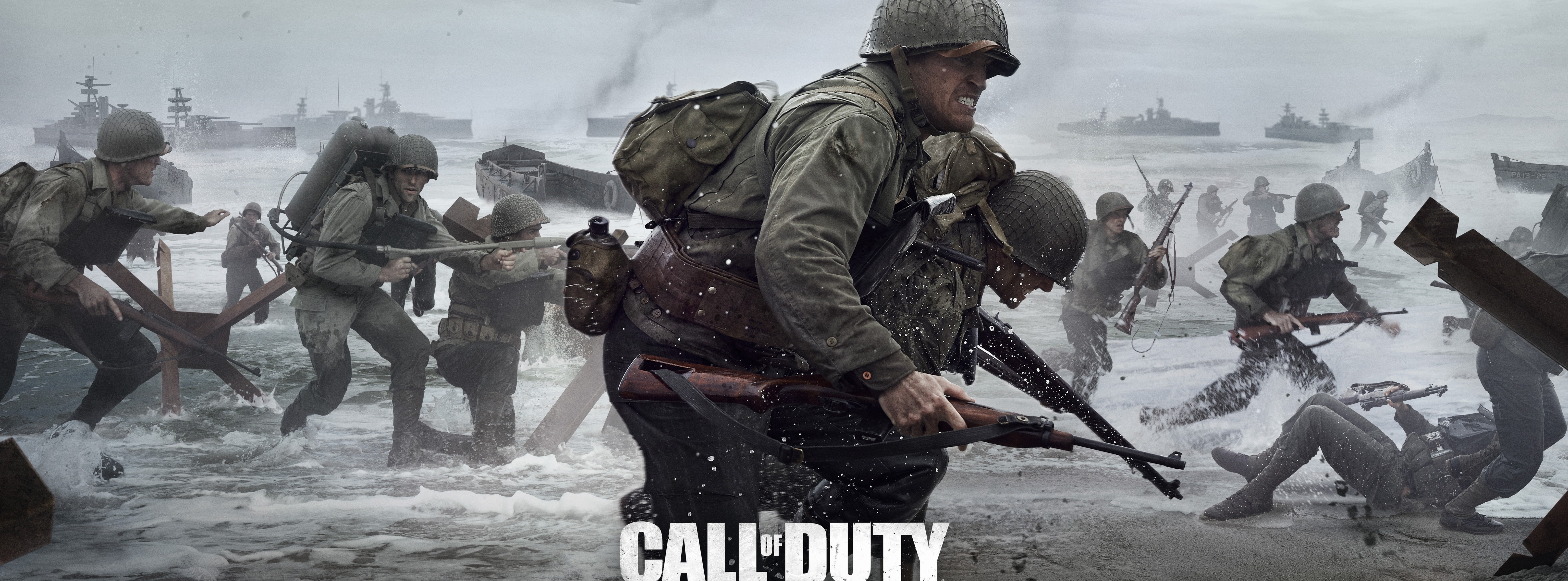 aggression, Games, callofduty, video, water, conflict, Soldiers, Game, sport, military, WorldWarII, digital, wwii, adult, CODWWII, violence, call, Battlefield, HD Wallpaper