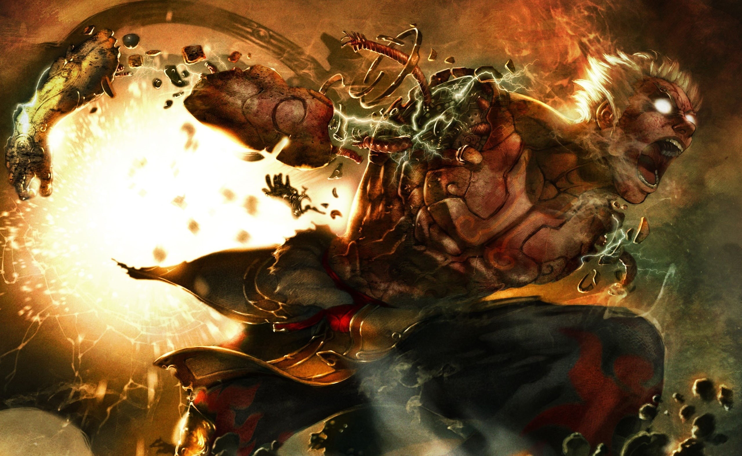 concept art, spirituality, character, nature, wrath, close-up, celebration, indoors, 2012, Other Games, Artwork, asuras wrath, no people, 2K, s, religion, HD Wallpaper