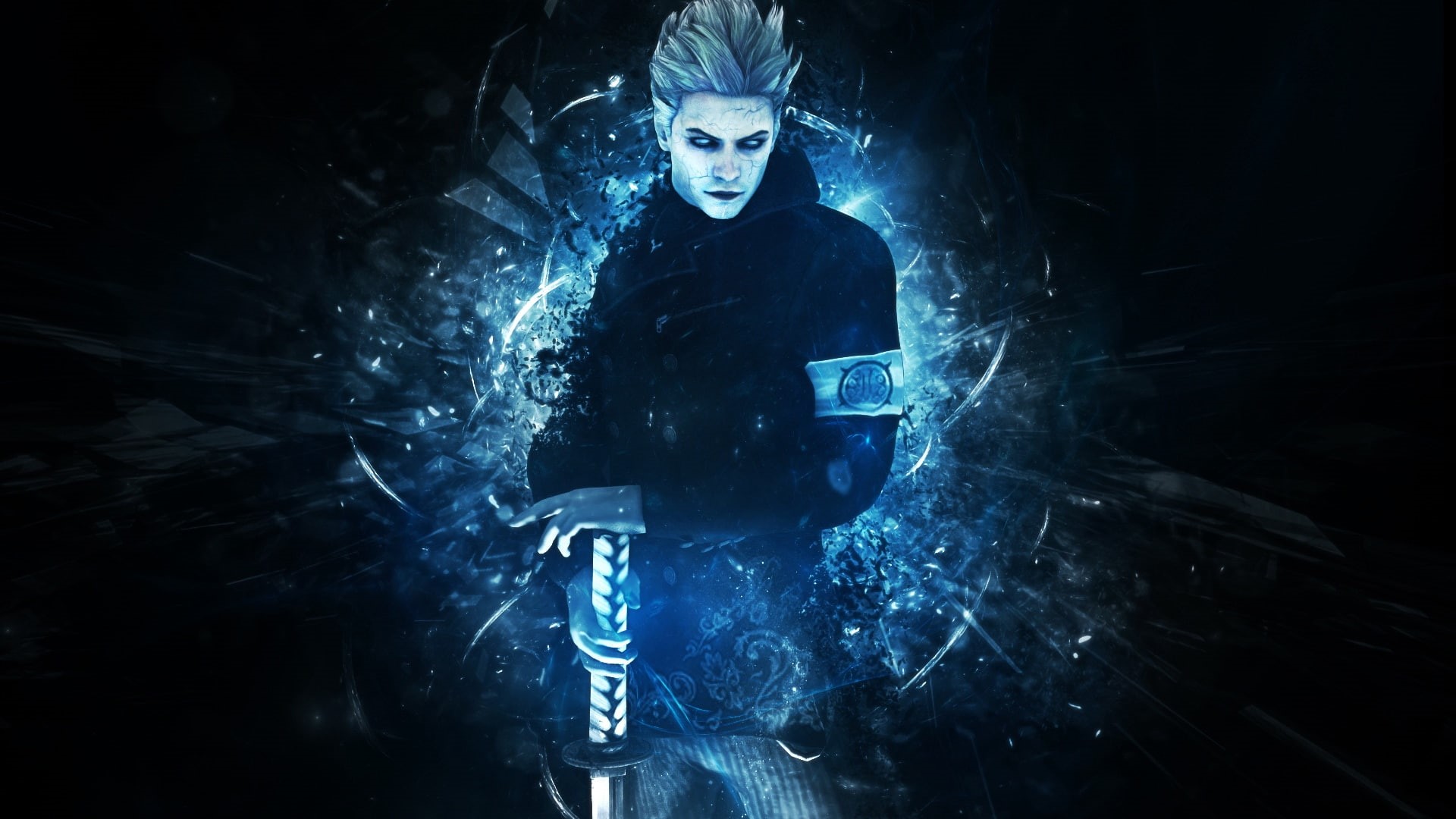 devil may cry, devil may cry 4, 1080P, vergil hollowed, HD Wallpaper