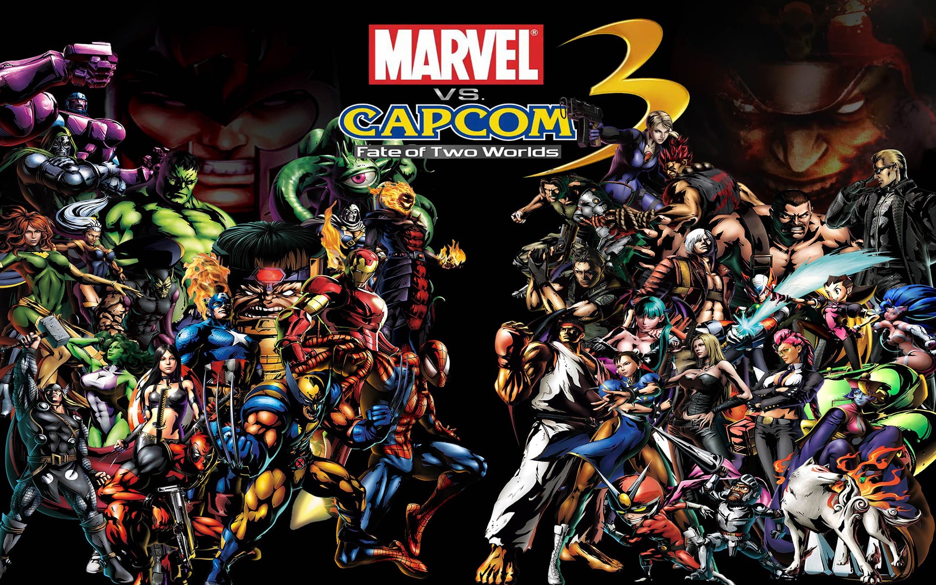 video games, marvel, capcom, hd, 1080P, vs, HD Wallpaper