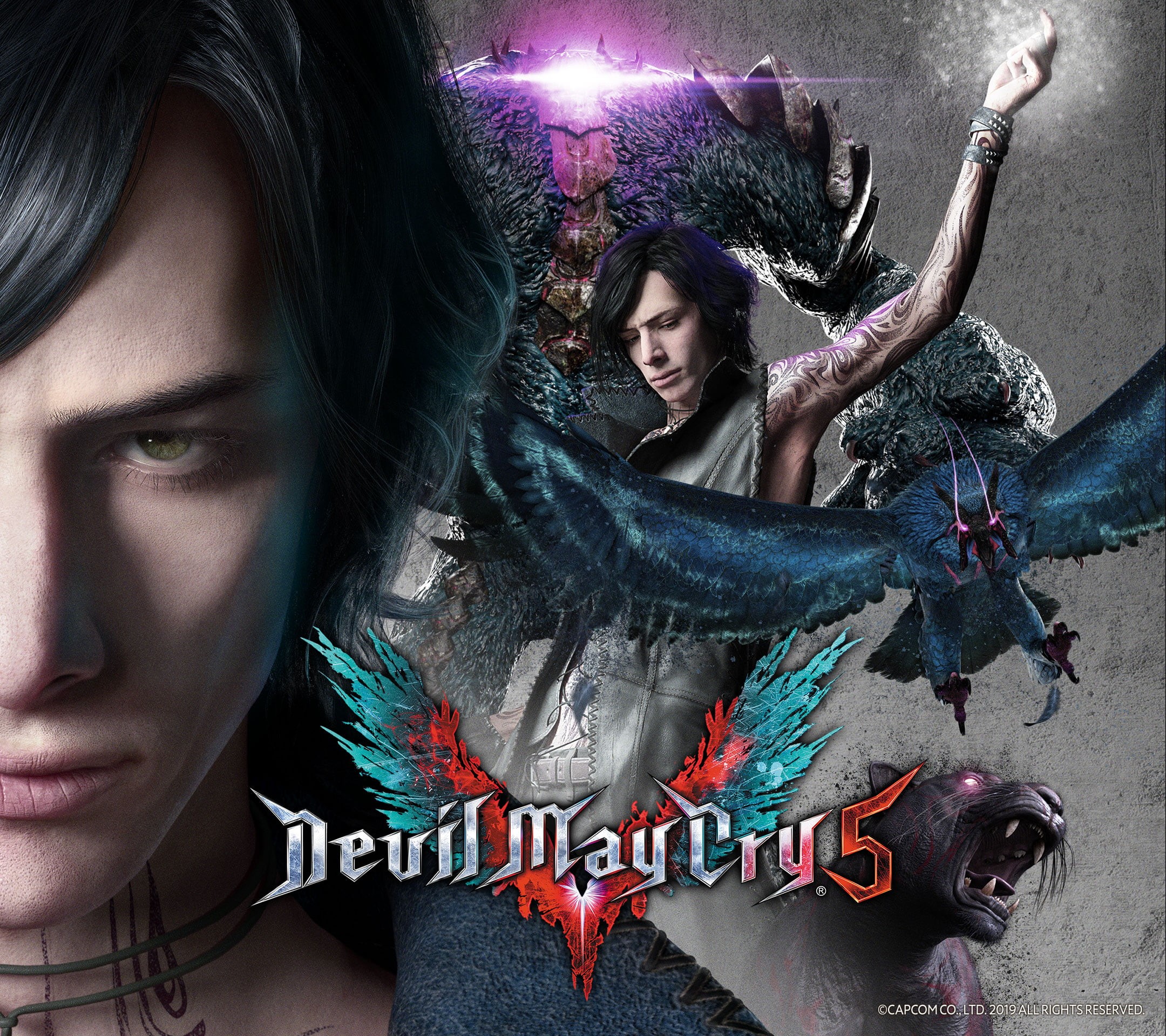1080P, Capcom, Devil May Cry 5, video games, Devil May Cry, Video Game Art, HD Wallpaper