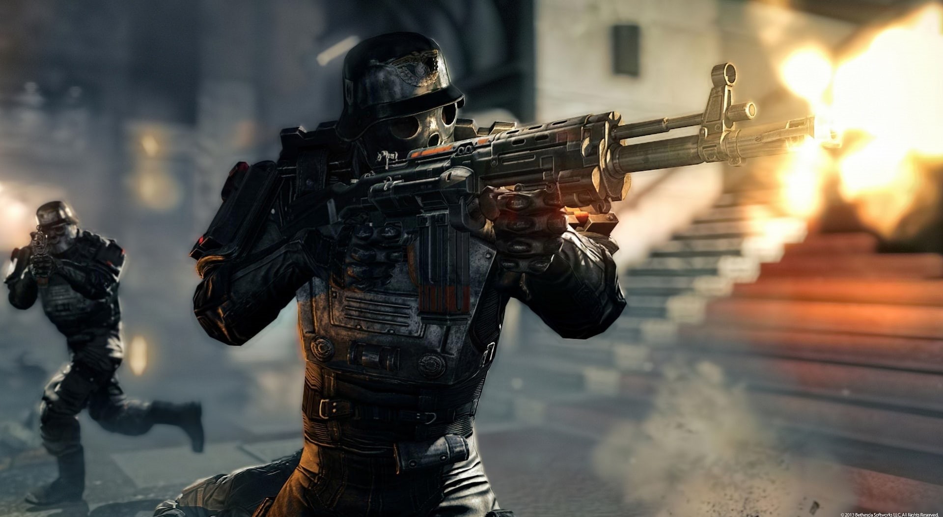 game, weapon, uniform, world war ii, new, 2014, armed forces, machine gun, Games, Other Games, clothing, video game, security, 1960, conflict, order, 1080P, HD Wallpaper