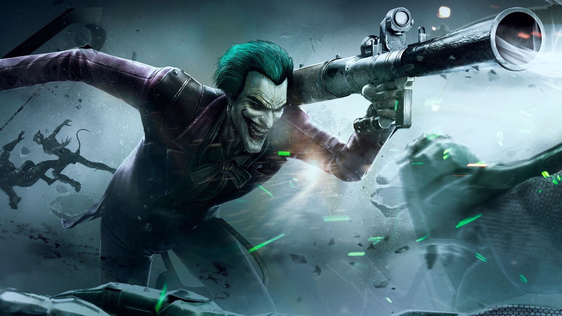 protection, video games, transparent, marine, adult, skill, two people, holding, expertise, people, men, Joker, occupation, indoors, protective workwear, HD Wallpaper