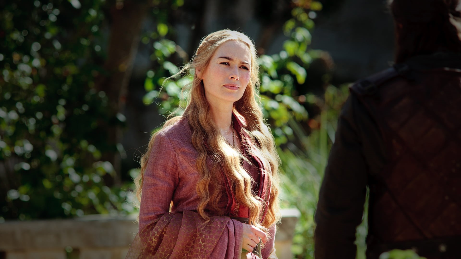thrones, long hair, TV, still, Game of Thrones, Ned Stark, Cersei Lannister, clothing, adult, hairstyle, hair, movie, Lena Headey, standing, women, wavy hair, HD Wallpaper