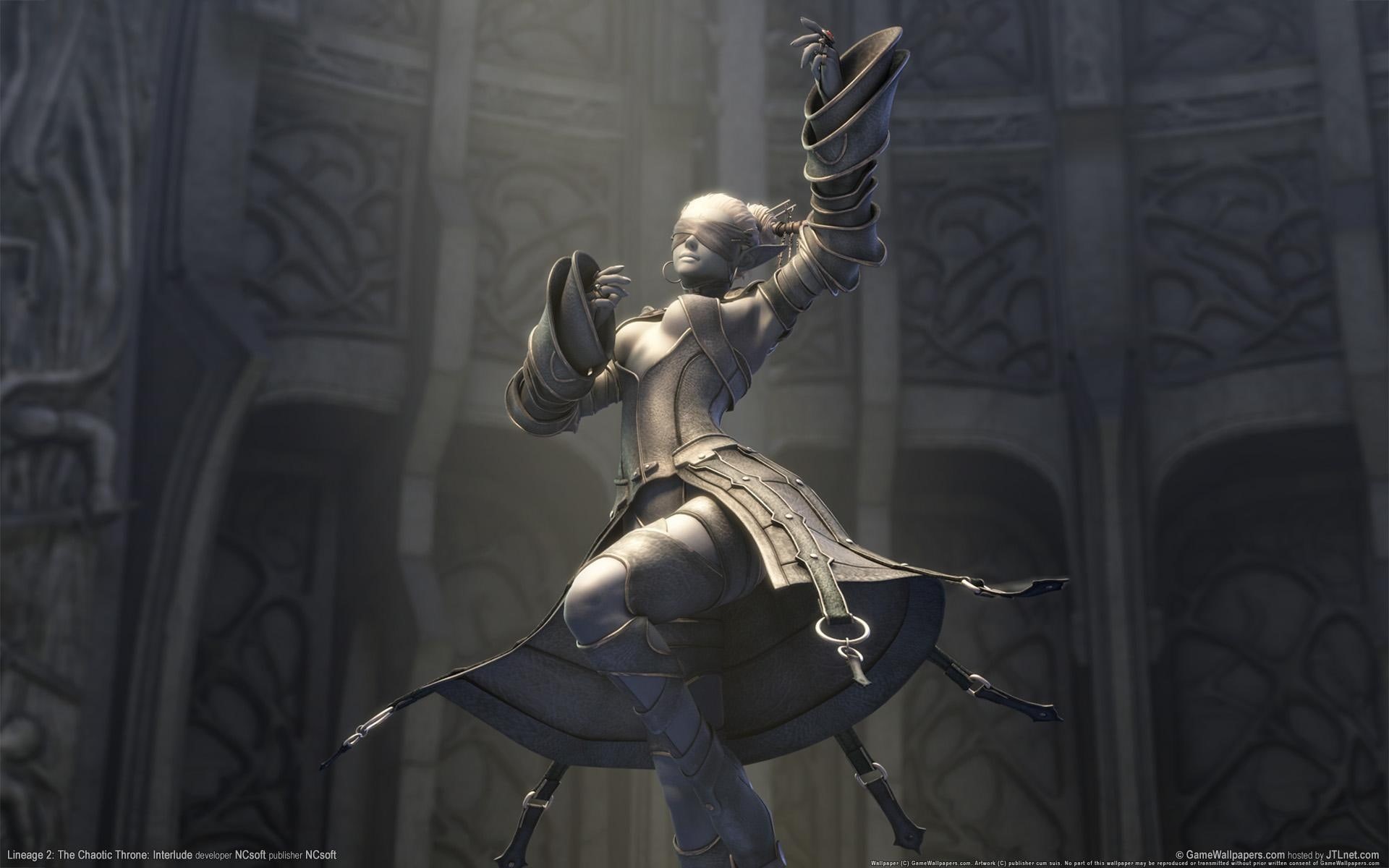 online, 1080P, game, lineage, chaotic, 2013, interlude, image, trone, HD Wallpaper