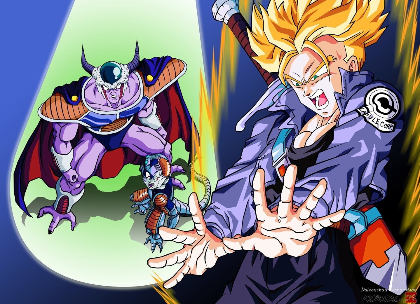 720P, sky, real people, day, amusement park, Dragon Ball Z, nature, women, King Cold, holding, multi colored, trunks, ball, art and craft, clothing, dragon, HD Wallpaper