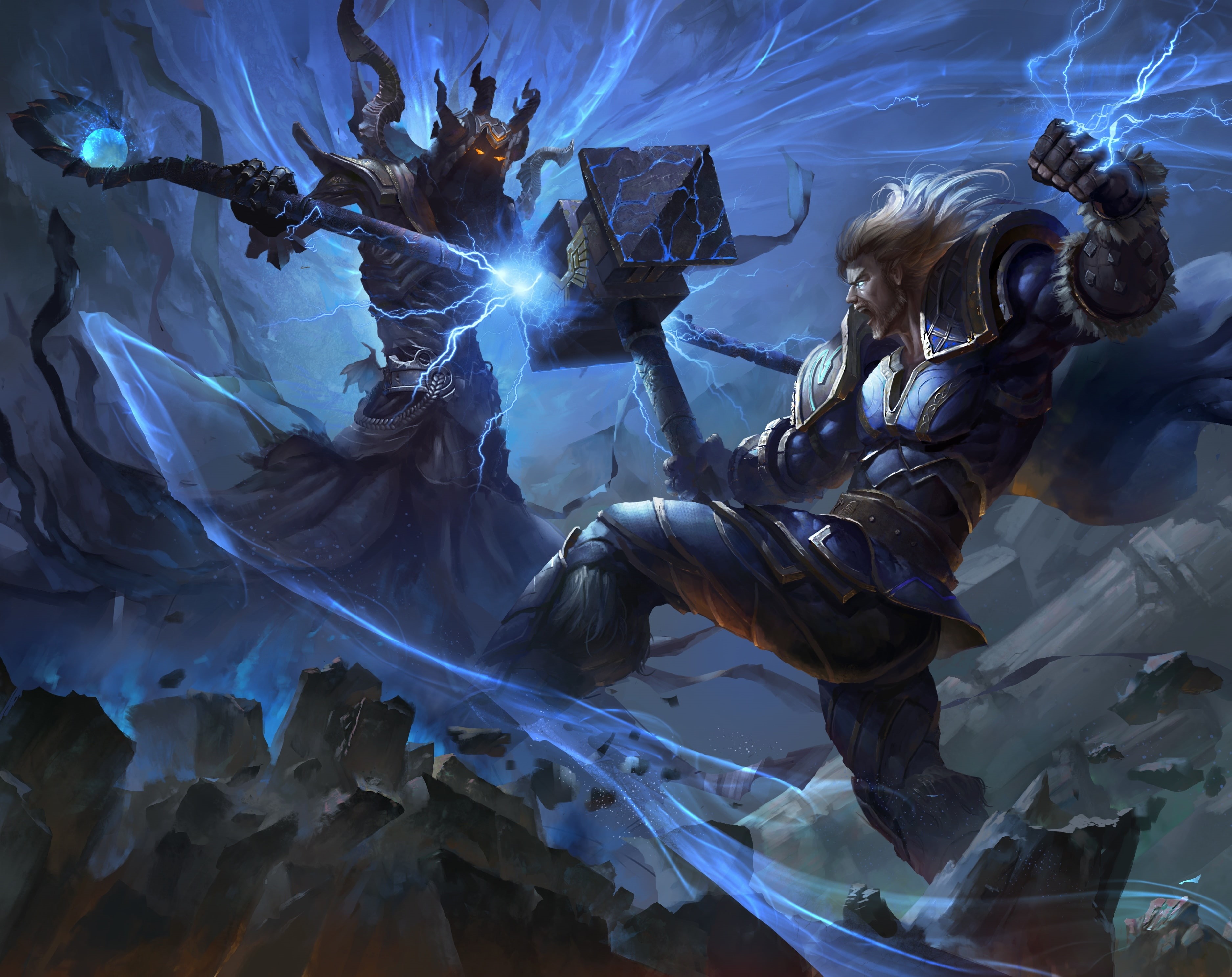 digital composite, smite, reflection, creativity, nature, Fight, Hades, 2K, technology, concept, representation, glowing, art and craft, motion, Games, HD Wallpaper