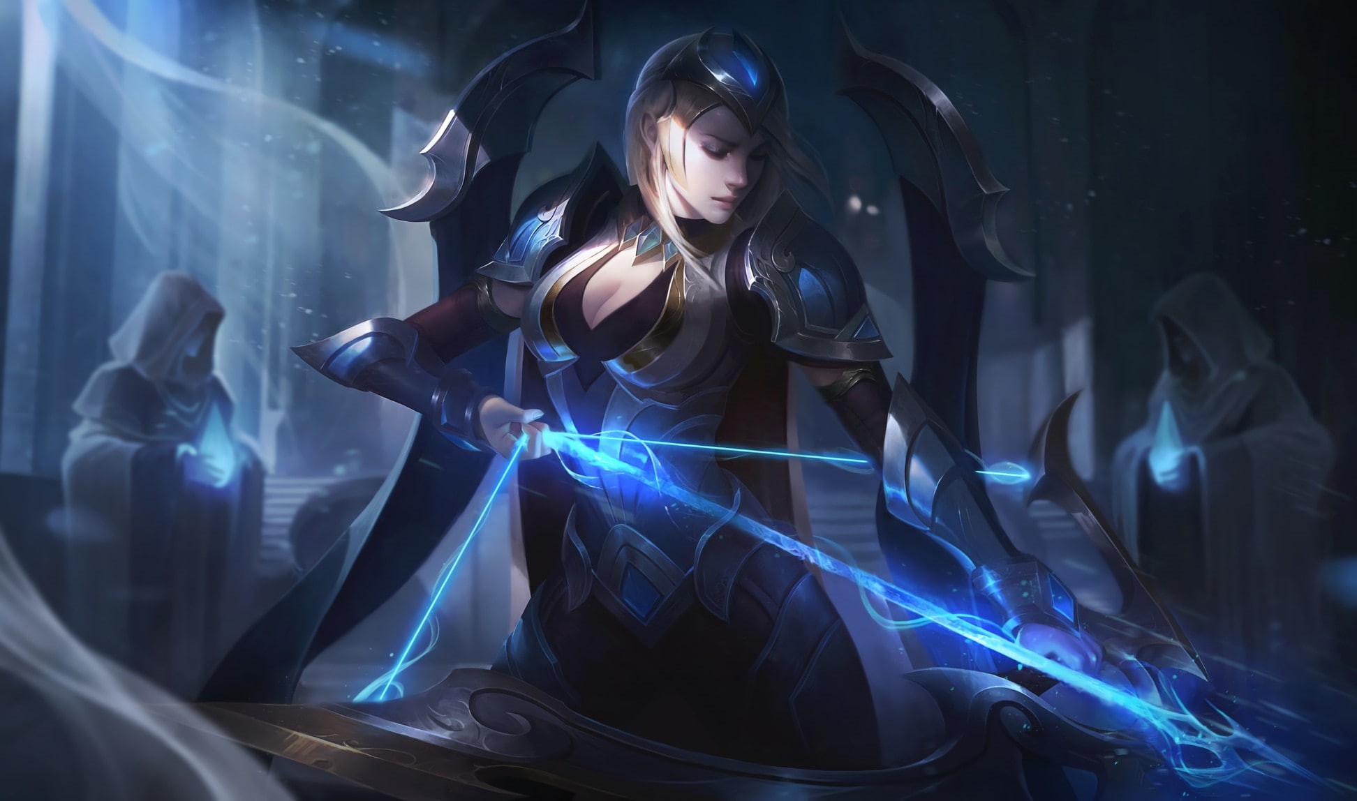 x, px, Ashe (League of Legends), video, 1944x1148 px, 1080P, ashe, championship, artwork, league, League of Legends, art, legends, Championship Ashe, age, HD Wallpaper