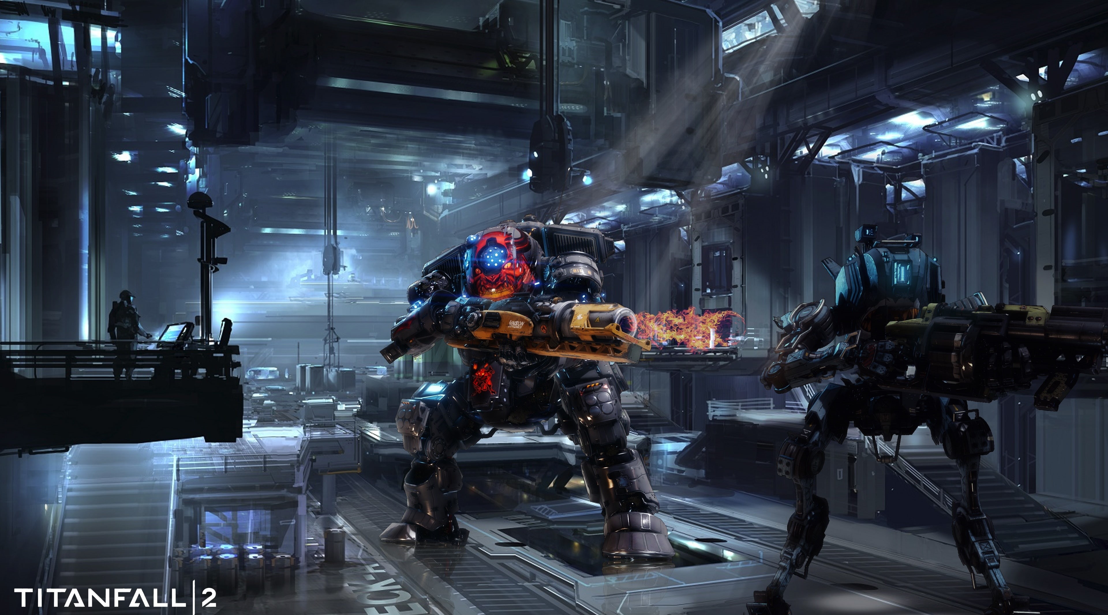 city, Robot, night, real people, incidental people, mode of transportation, Fantasy, Tech, group of people, lifestyles, men, 4K, Games, building exterior, HD Wallpaper