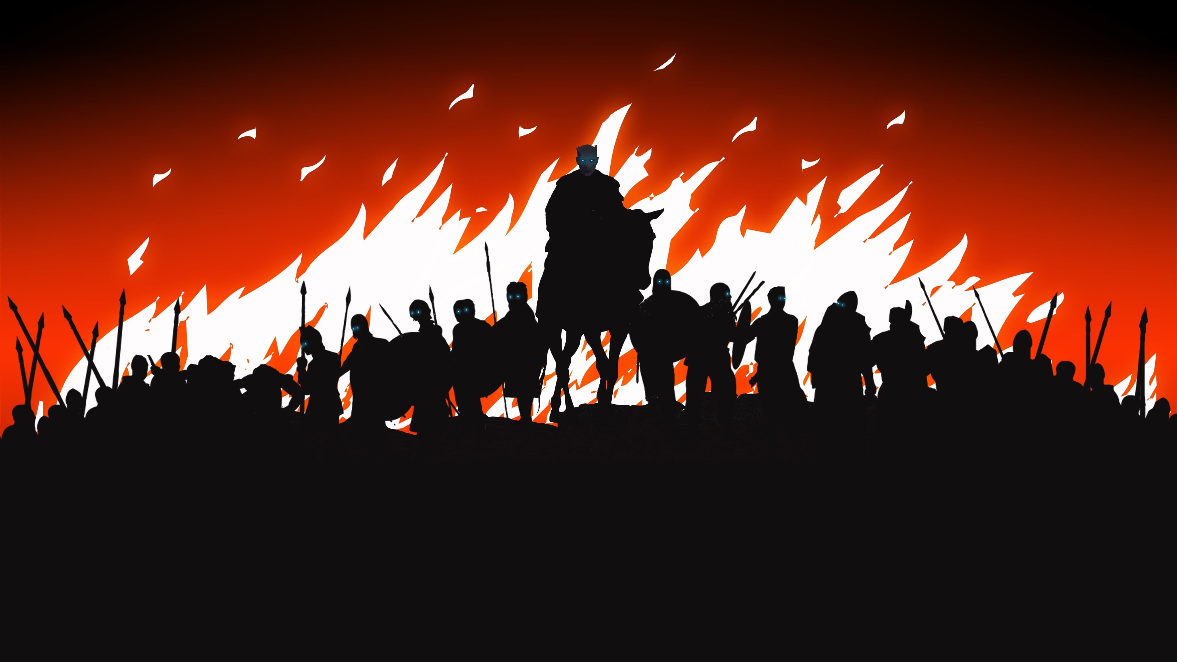 A Song of Ice and Fire, nightlife, limb, night, Game of Thrones, crowd, human limb, The Others, White Walker, real people, arms raised, music festival, HD Wallpaper