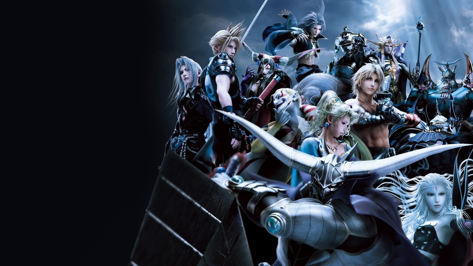 arts culture and entertainment, young men, night, outdoors, representation, young adult, real people, men, technology, Final Fantasy, crowd, artwork, activity, HD Wallpaper