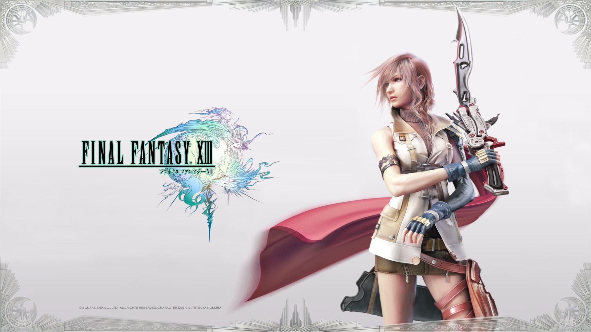lightning, games, posing, final, 1080P, fantasy, xiii, HD Wallpaper