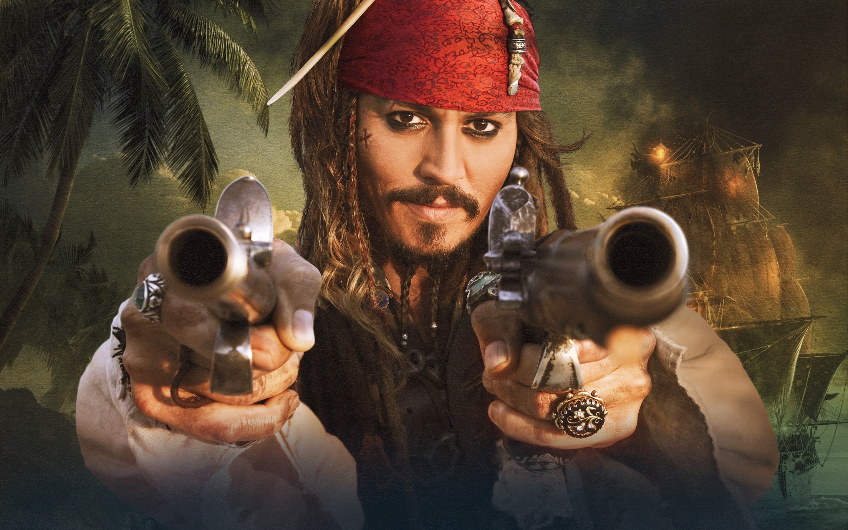 sparrow, 2K, jack, HD Wallpaper