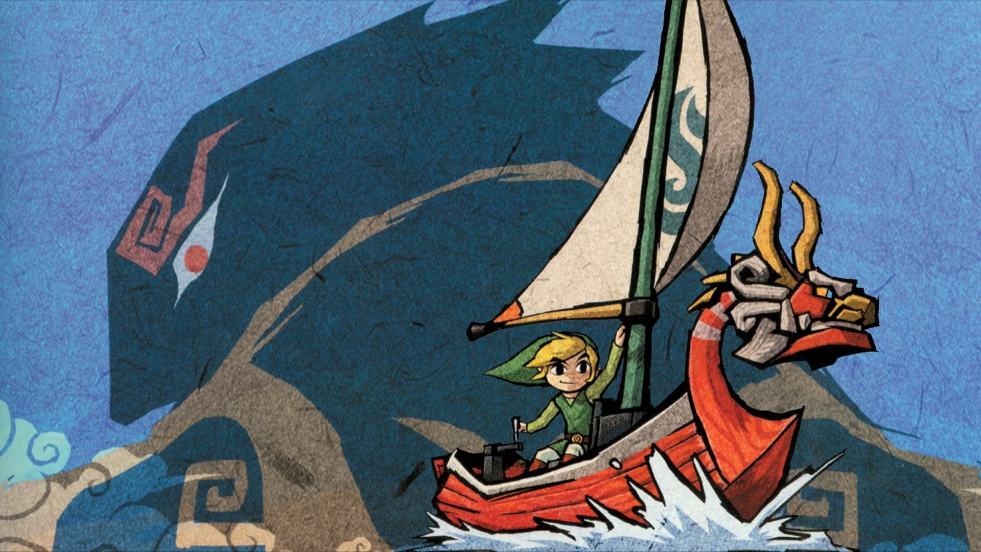 nature, day, belief, sculpture, representation, male likeness, no people, religion, video games, creativity, craft, architecture, sky, The Legend of Zelda: Wind Waker, HD Wallpaper