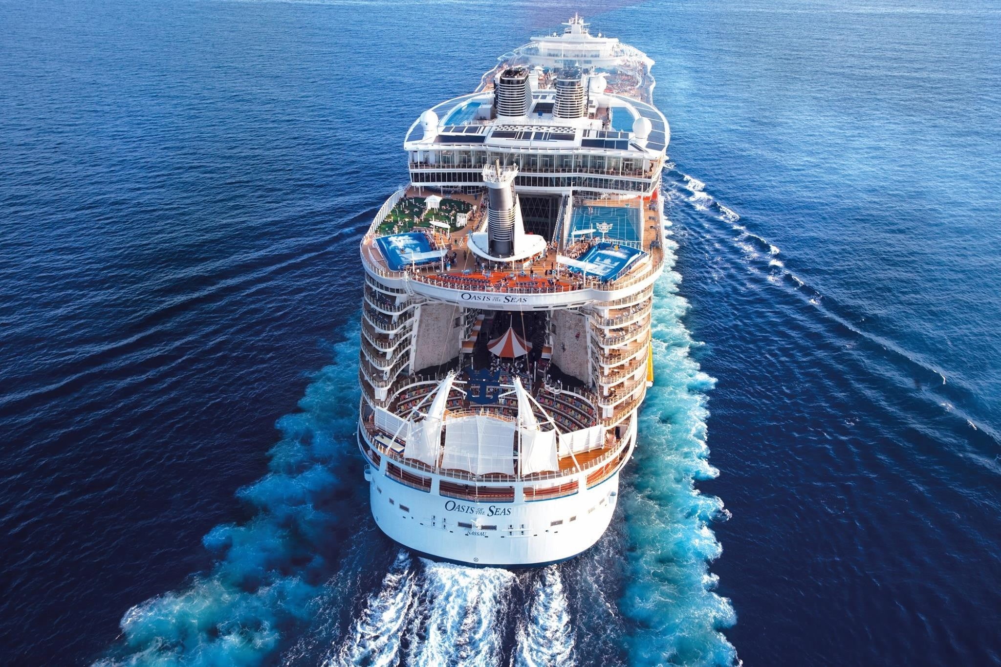 mode of transportation, water, luxury, transportation, no people, cruise ship, nautical vessel, architecture, on the move, beauty in nature, day, outdoors, HD Wallpaper