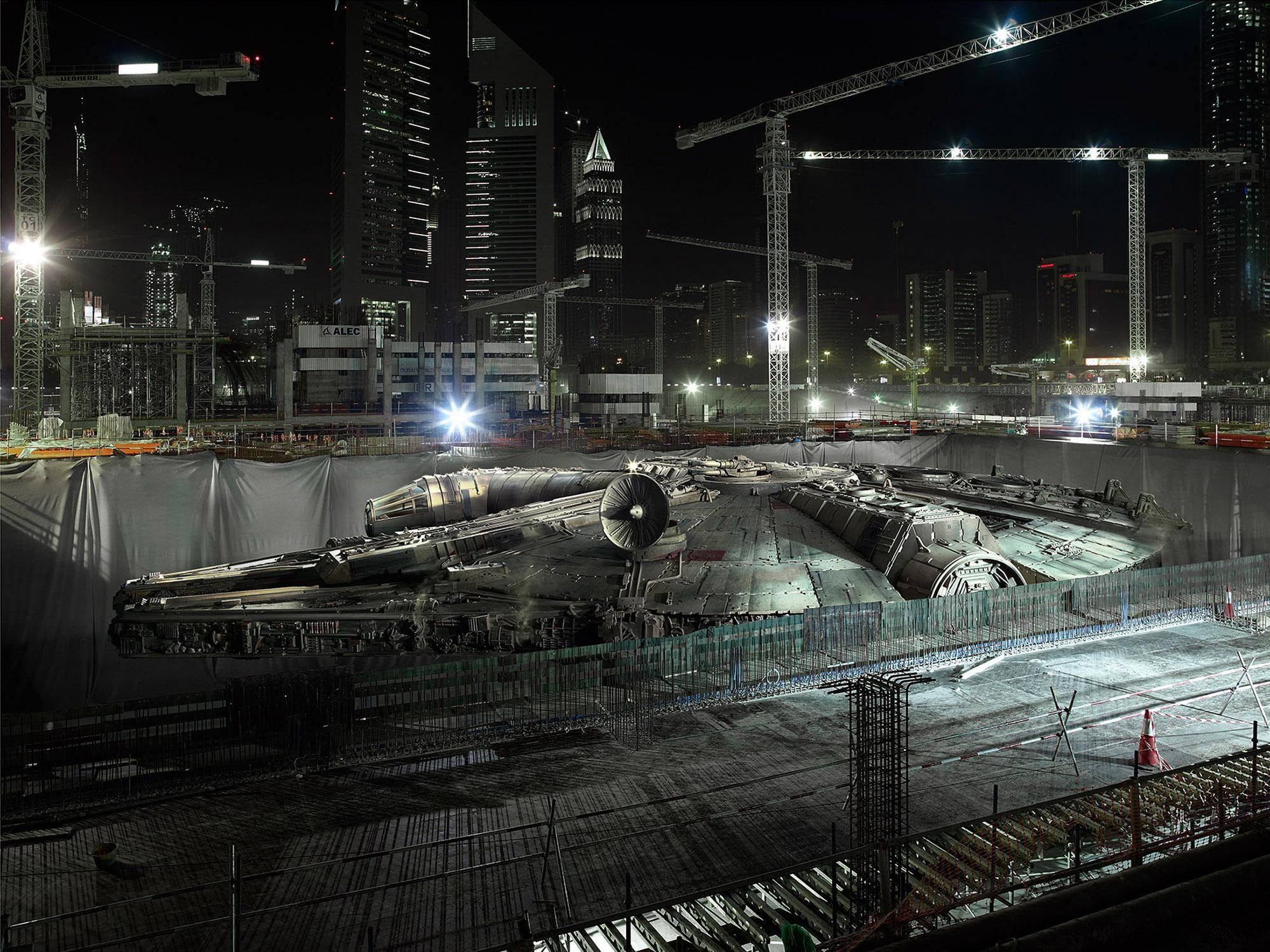 falcon, star, wars, millennium, 1080P, space, interesting, spaceship, dubai, hiding, ship, millenium, HD Wallpaper