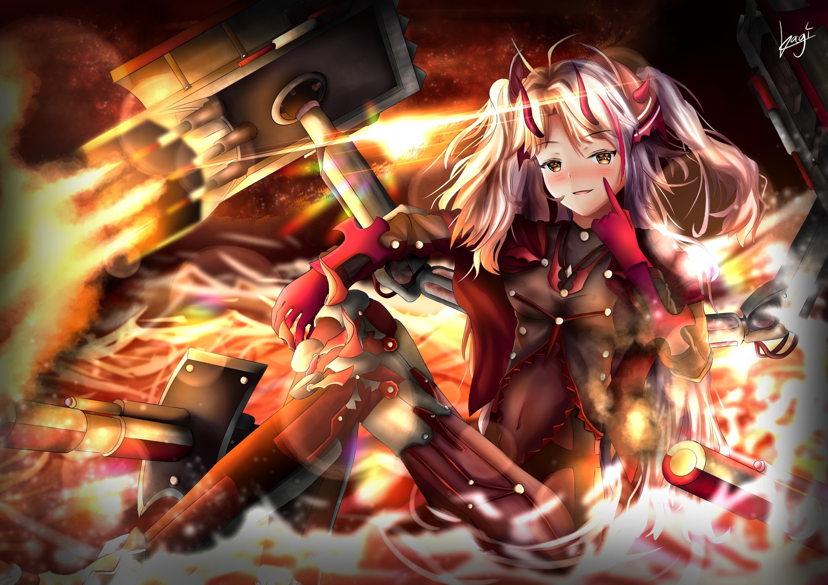 Prinz Eugen (Azur Lane), 2K, Azur Lane, Anime, HD Wallpaper
