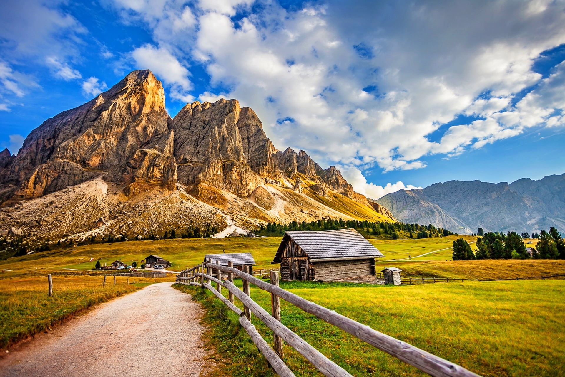 forest, austria, tranquility, outdoors, scenics - nature, village, trees, panoramic, scenics, tranquil Scene, beauty In Nature, springtime, mountain Range, HD Wallpaper