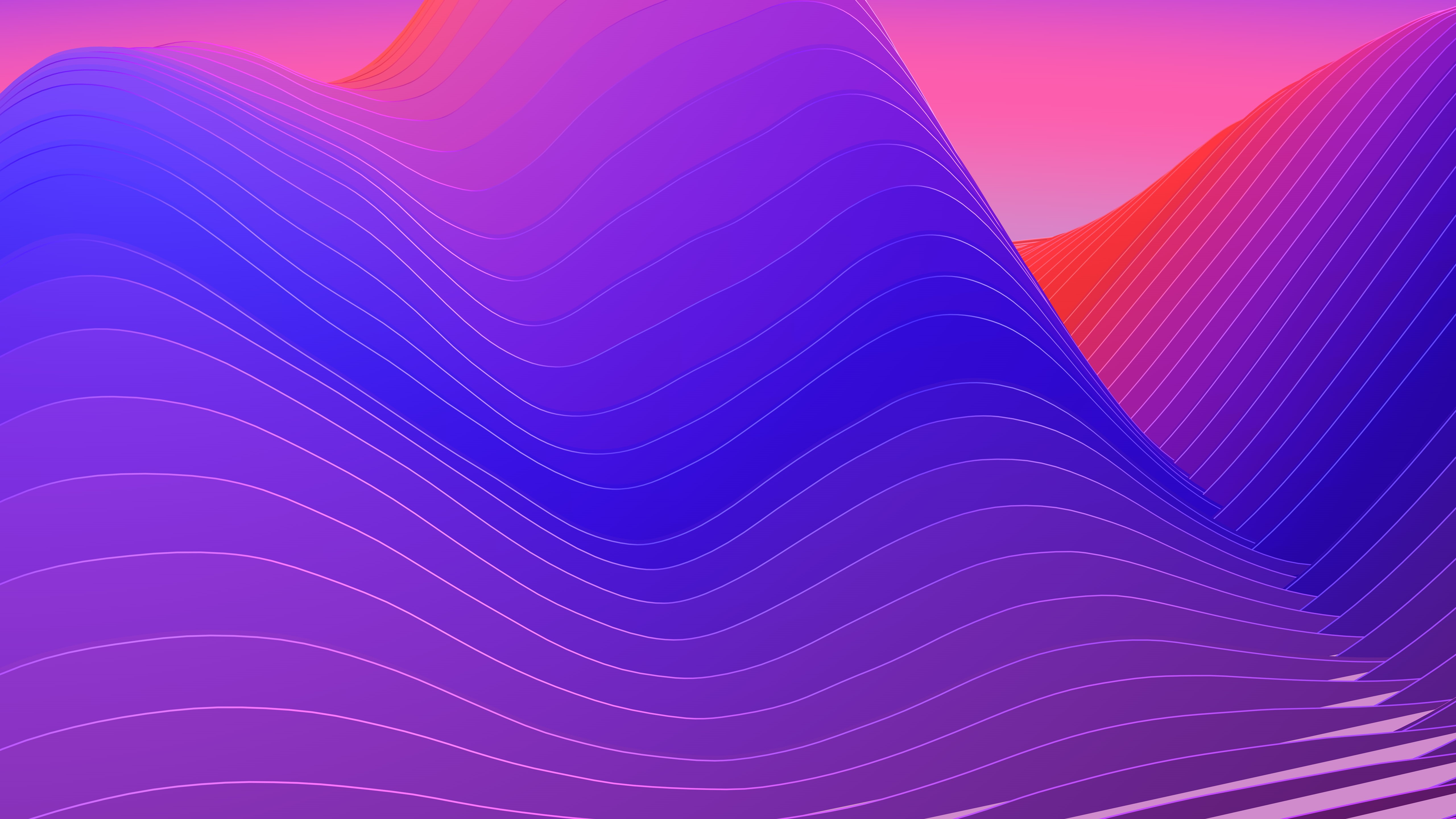 creativity, no people, Waves, nature, striped, motion, abstract, iPhone X, modern, architecture, long exposure, full frame, wave pattern, Colorful, art and craft, HD Wallpaper