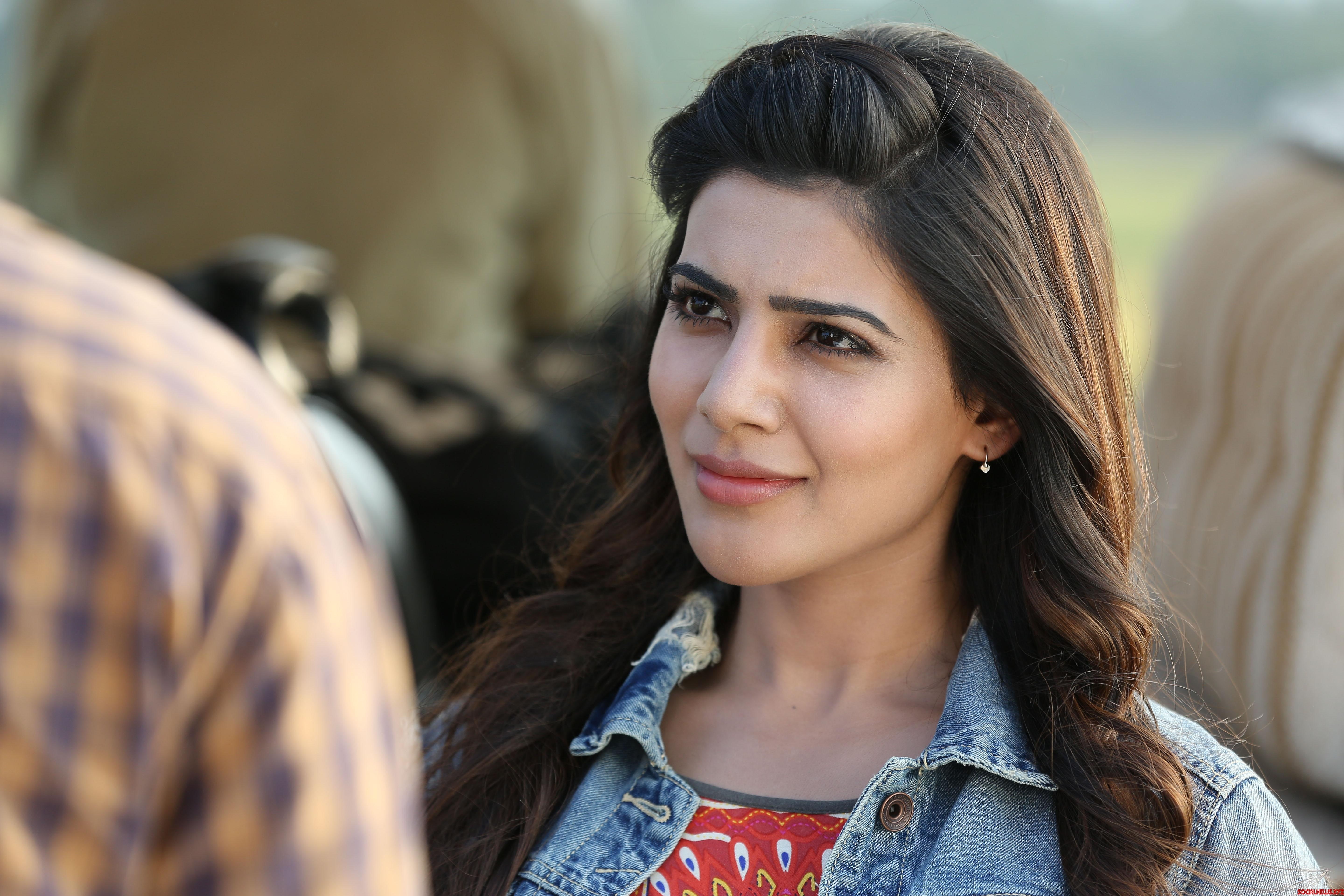 Samantha, A Aa, 5K, 5K, Telugu movie, HD Wallpaper