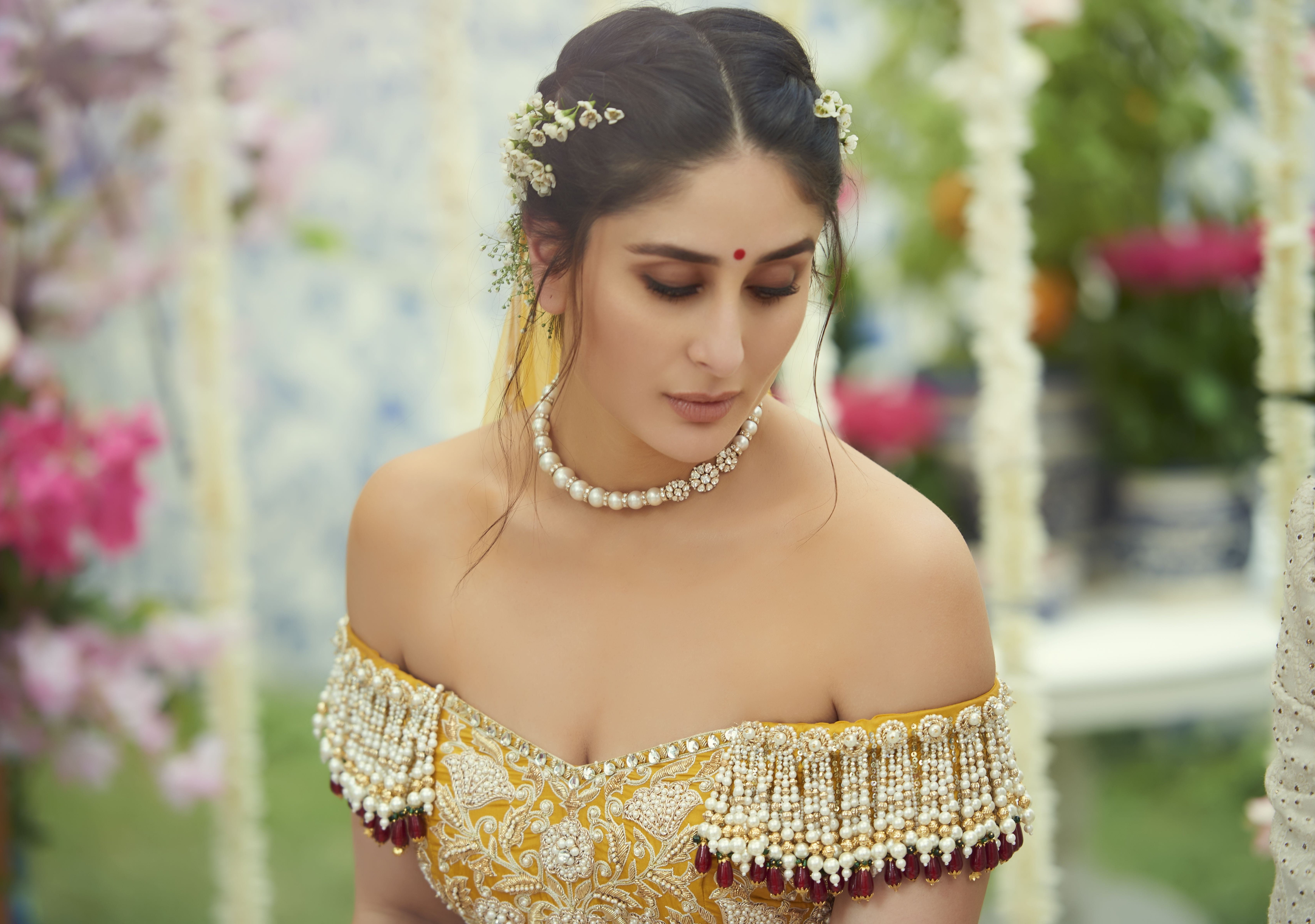 5K, 2018, 5K, Kareena Kapoor, Bridal, Wedding outfit, HD Wallpaper