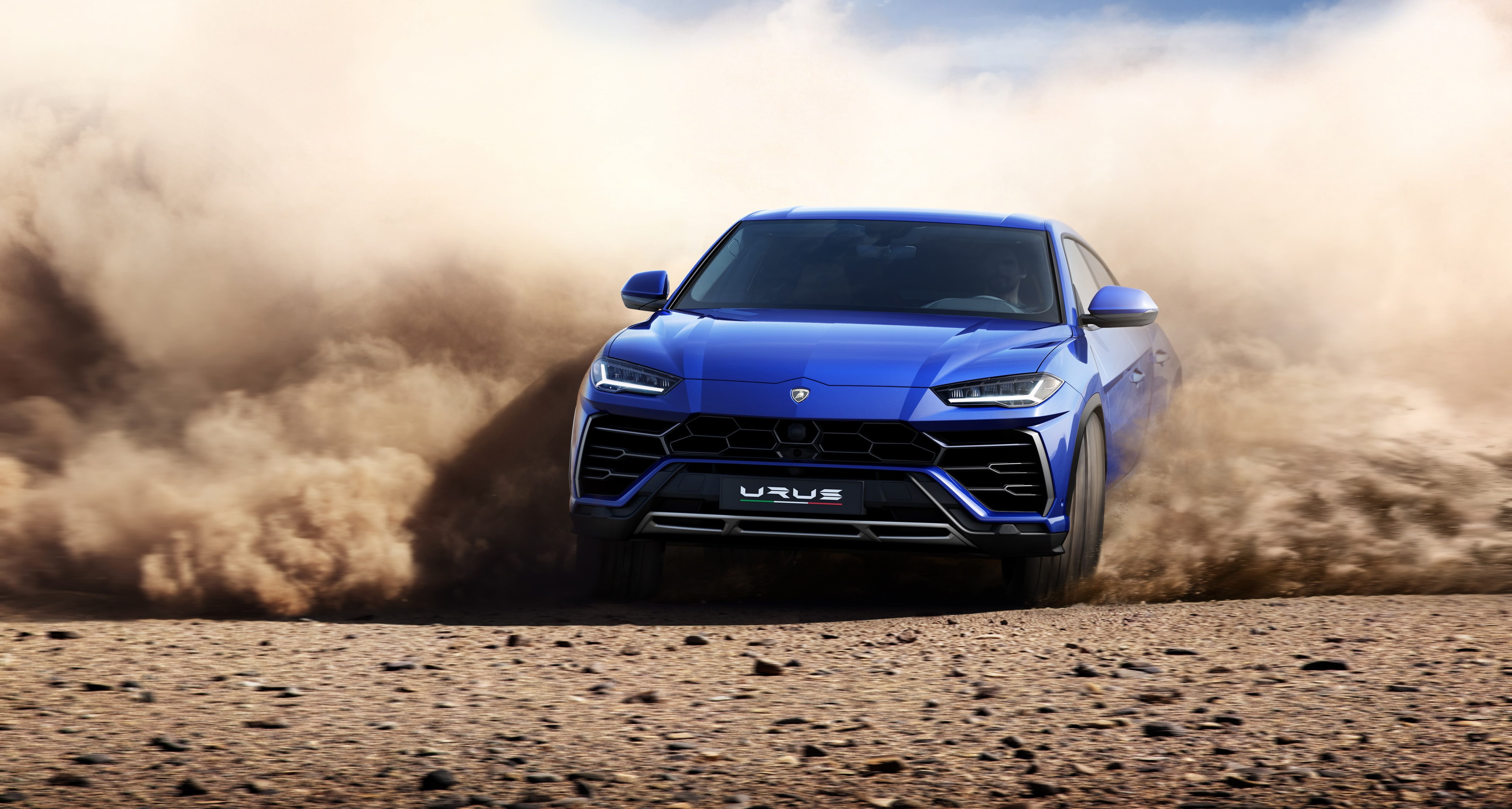 4K, Super SUV, Lamborghini Urus, Off-roading, 4K, HD Wallpaper