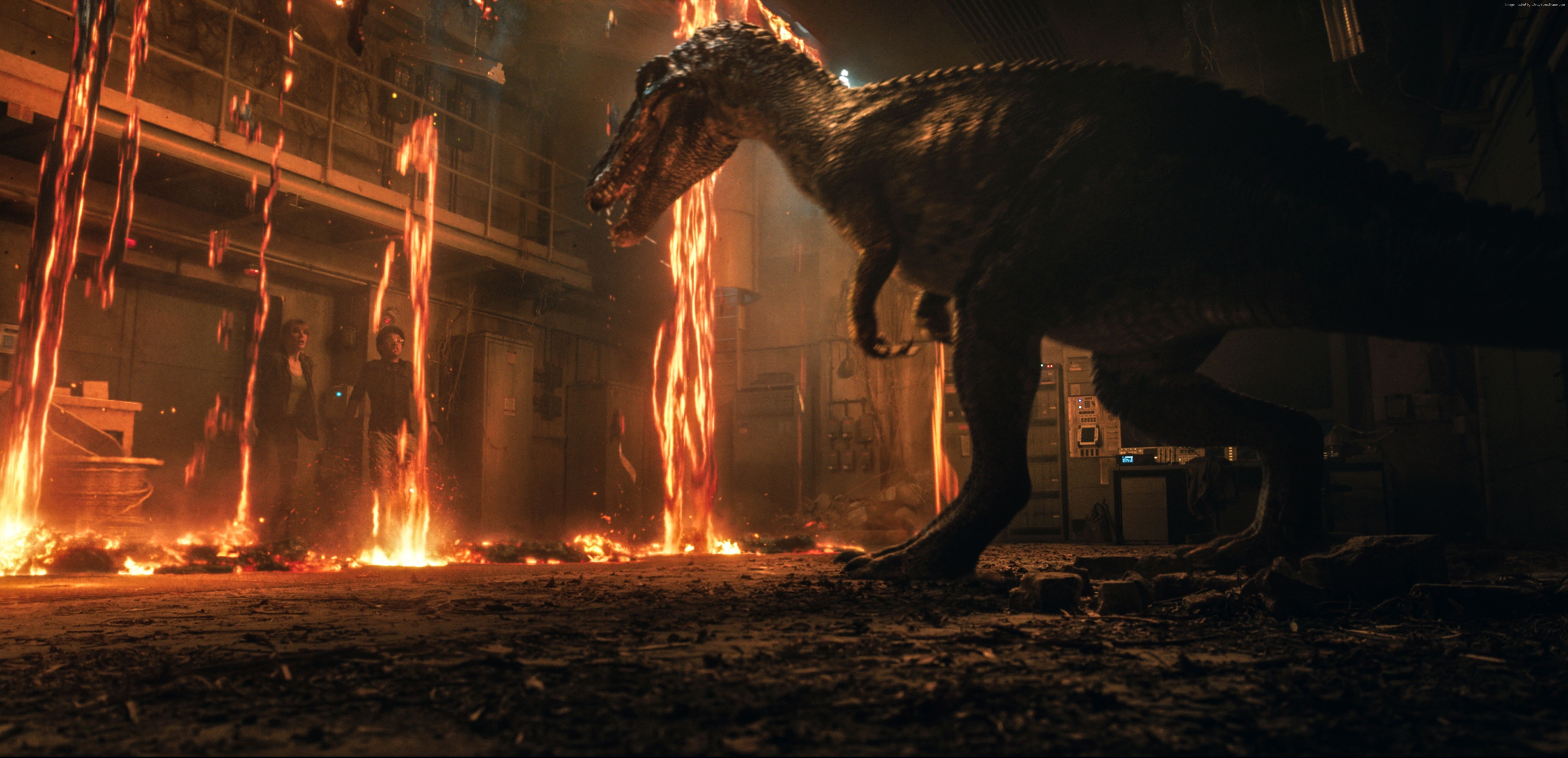 nature, Jurassic World: Fallen Kingdom, built structure, smoke - physical structure, building exterior, motion, night, communication, illuminated, fire - natural phenomenon, HD Wallpaper