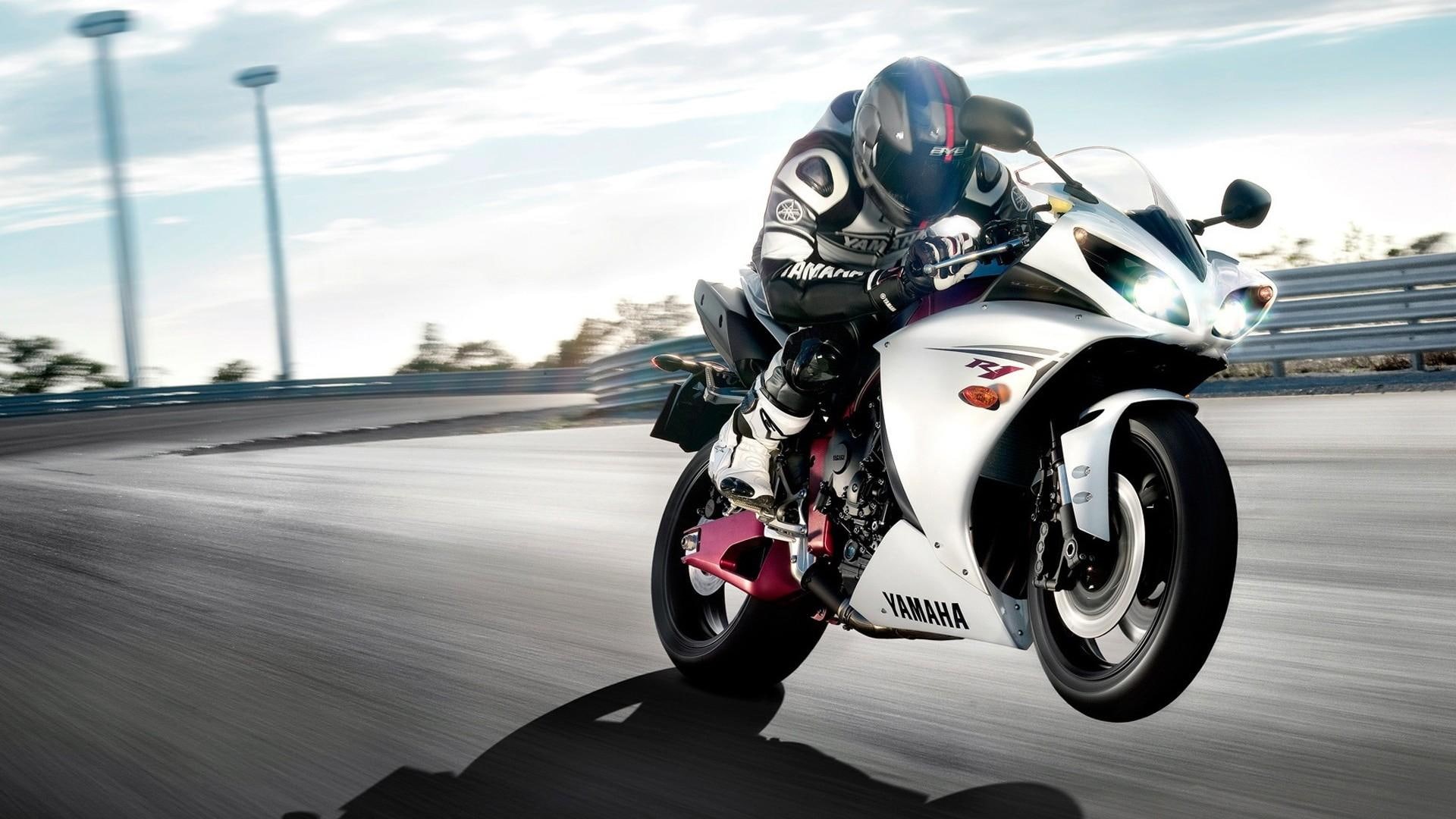 1080P, yamaha, motorbike, yzf r1, motorcycle, HD Wallpaper