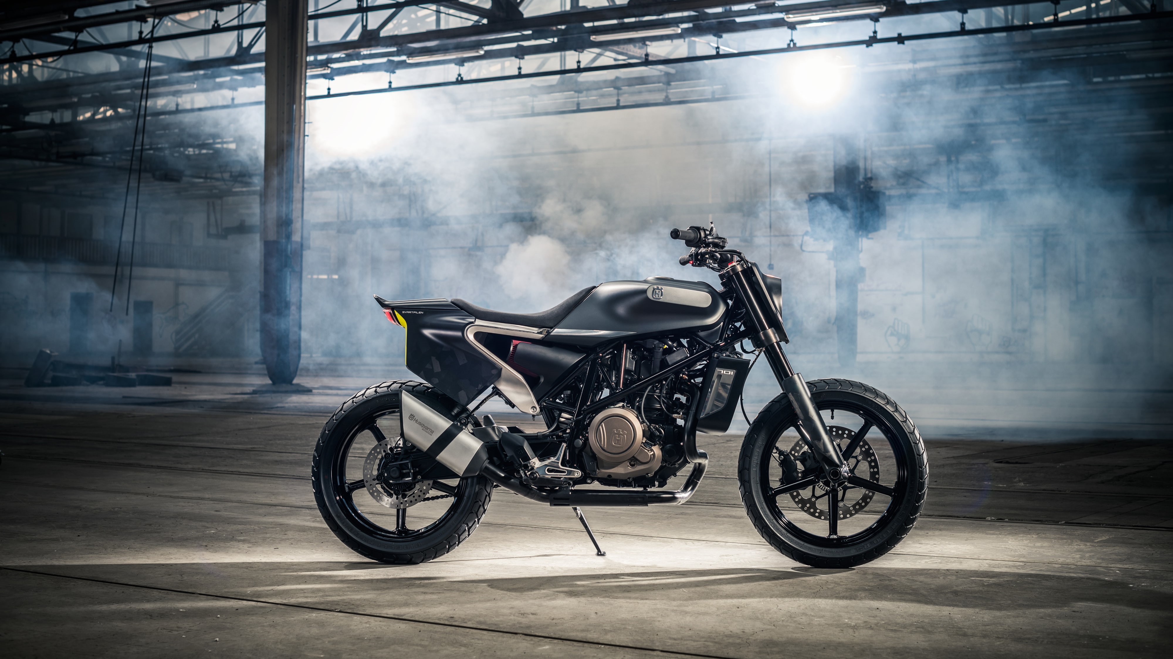4K, Husqvarna Svartpilen 701, 4K, Concept bikes, HD Wallpaper