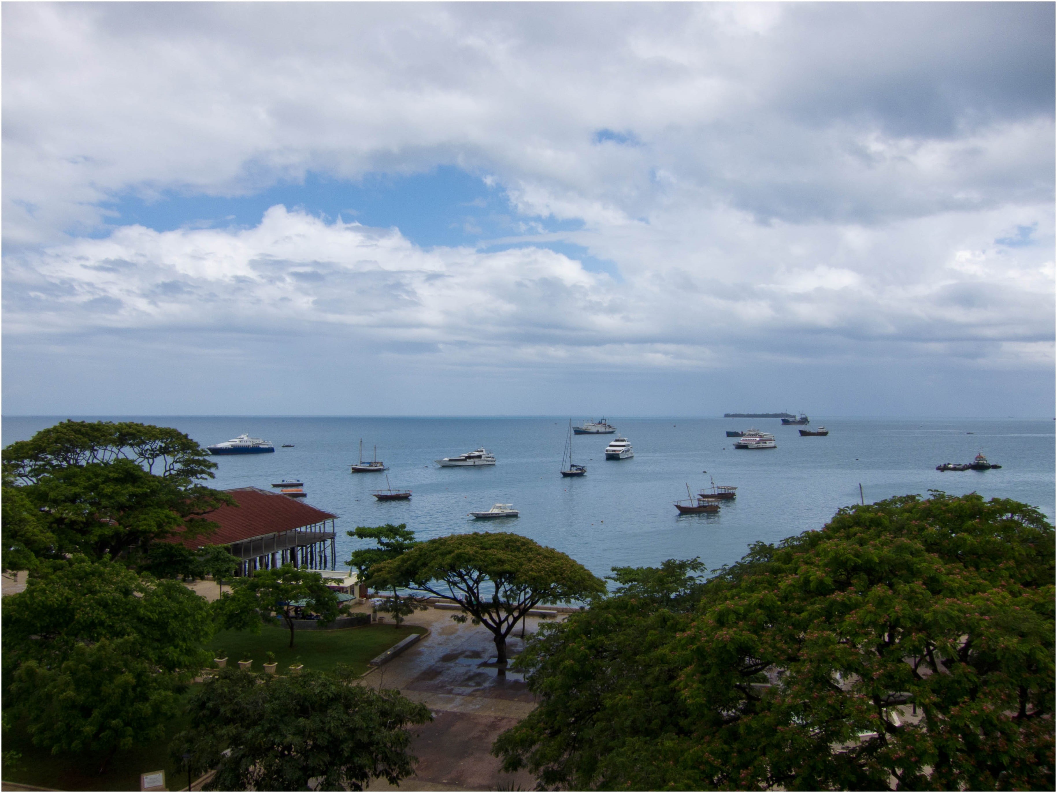 day, travel, tranquility, scenics - nature, water, horizon over water, tanzania, nautical vessel, transportation, nature, horizon, outdoors, sky, no people, HD Wallpaper