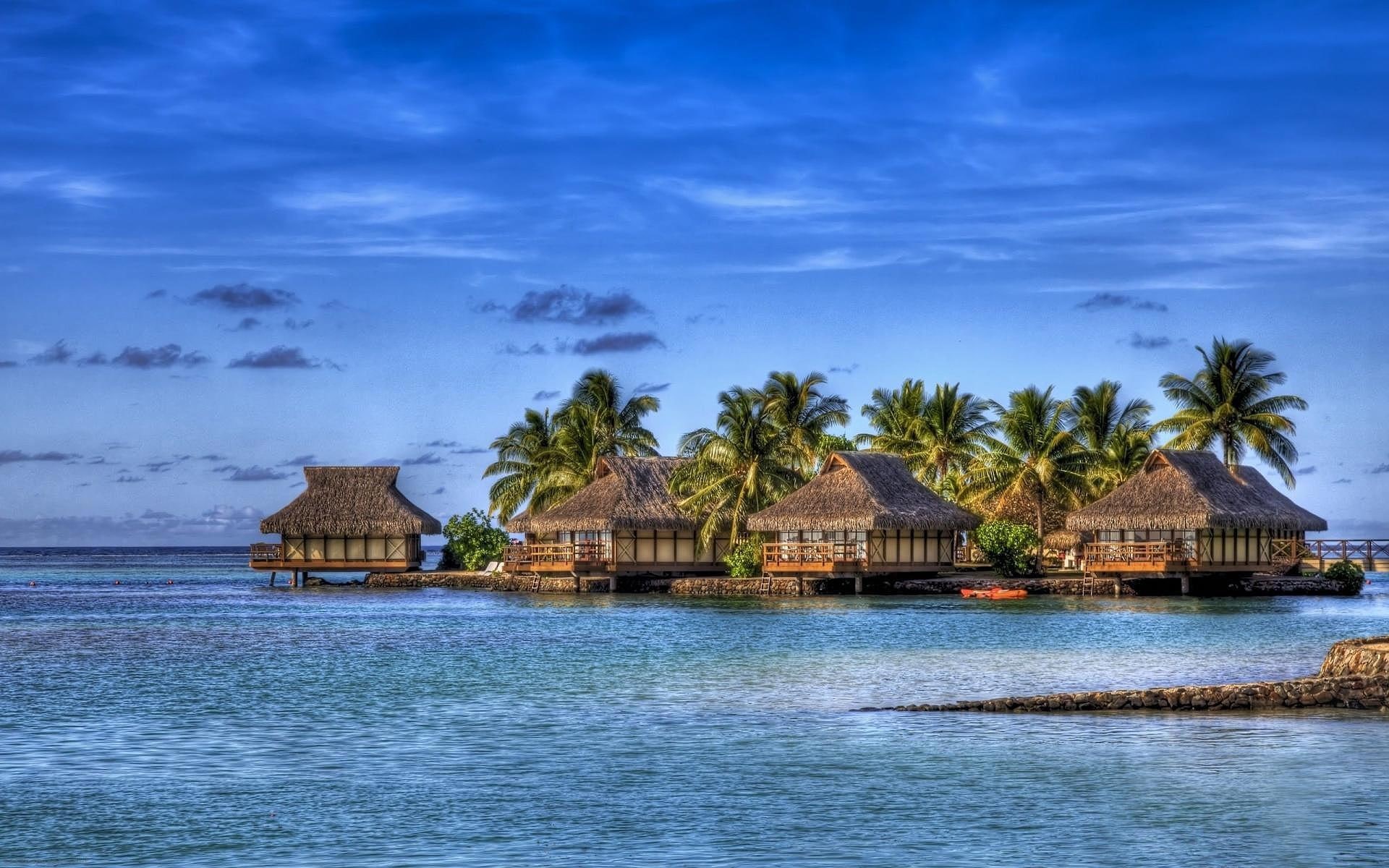 1080P, resorts, beach, nature, maldives, HD Wallpaper