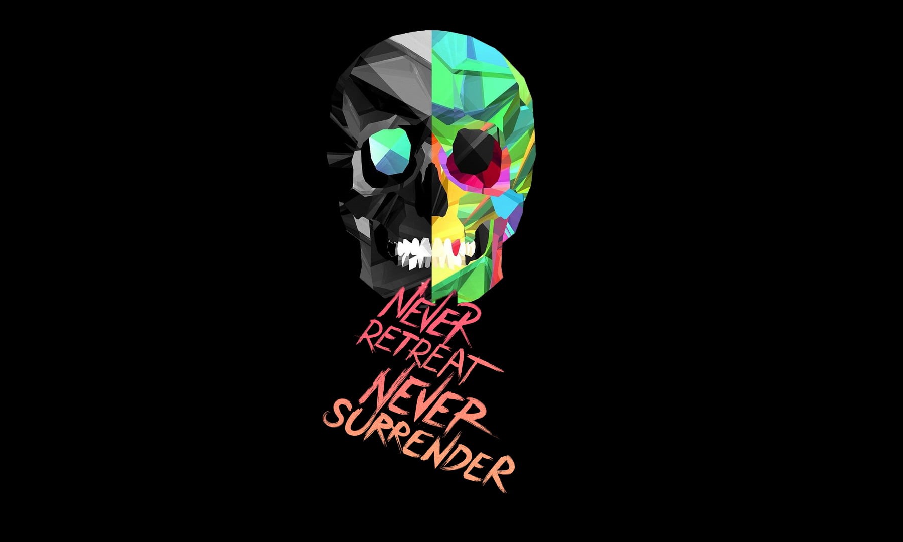 motion, light, text, skull and bones, copy space, creativity, reflection, emotion, sign, quote, cut out, no people, skull, illustration, never, communication, HD Wallpaper