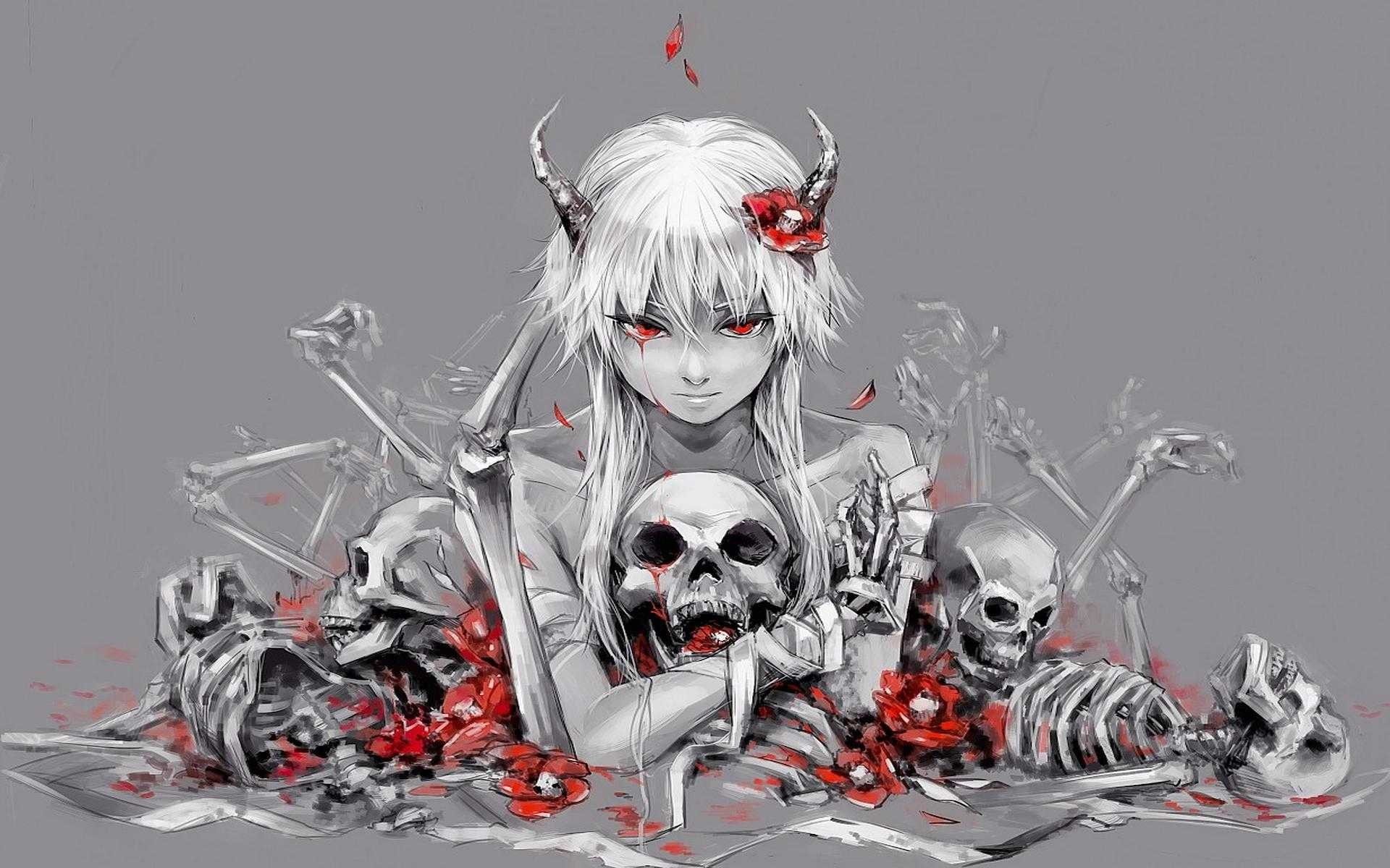 human skeleton, celebration, looking at camera, bone, silver colored, people, skeleton, fear, bones, gray, indoors, red, spooky, gray background, 1080P, HD Wallpaper