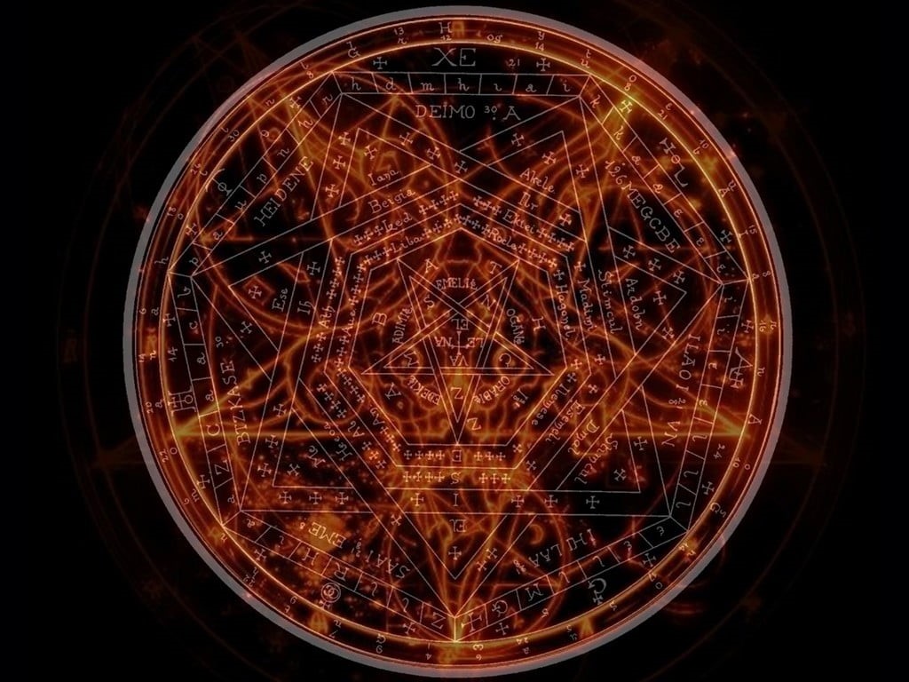 circle, red, technology, illustration, indoors, lighting equipment, occultism, geometric shape, illuminated, motion, electricity, 480P, light, no people, HD Wallpaper