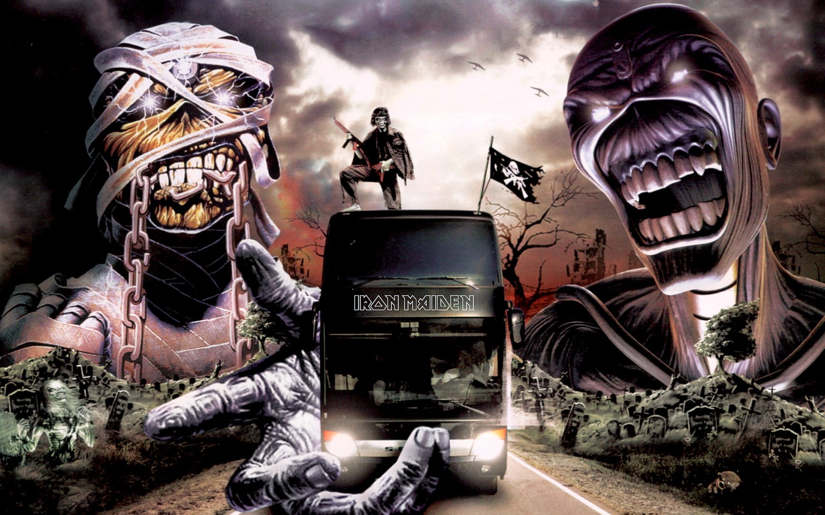 720P, iron, music, maiden, hd, HD Wallpaper
