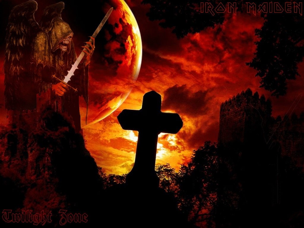 metal, iron maiden, hd, art, 480P, eddie, iron, Music, maiden, entertainment, HD Wallpaper