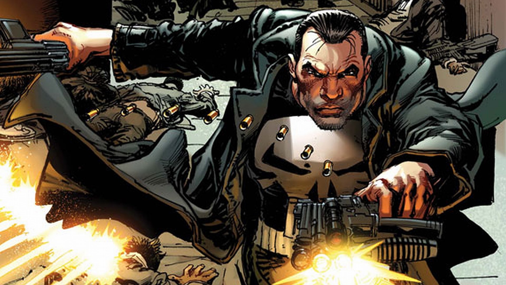 punisher, 1080P, comics, hd, HD Wallpaper