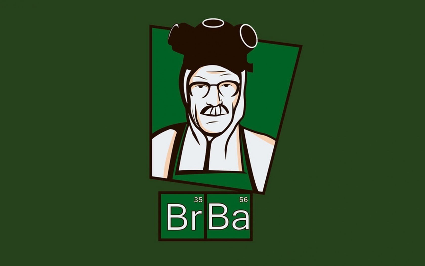 human representation, sign, illustration, wall - building feature, number, art and craft, clock, 720P, green color, western script, time, text, Breaking Bad, HD Wallpaper