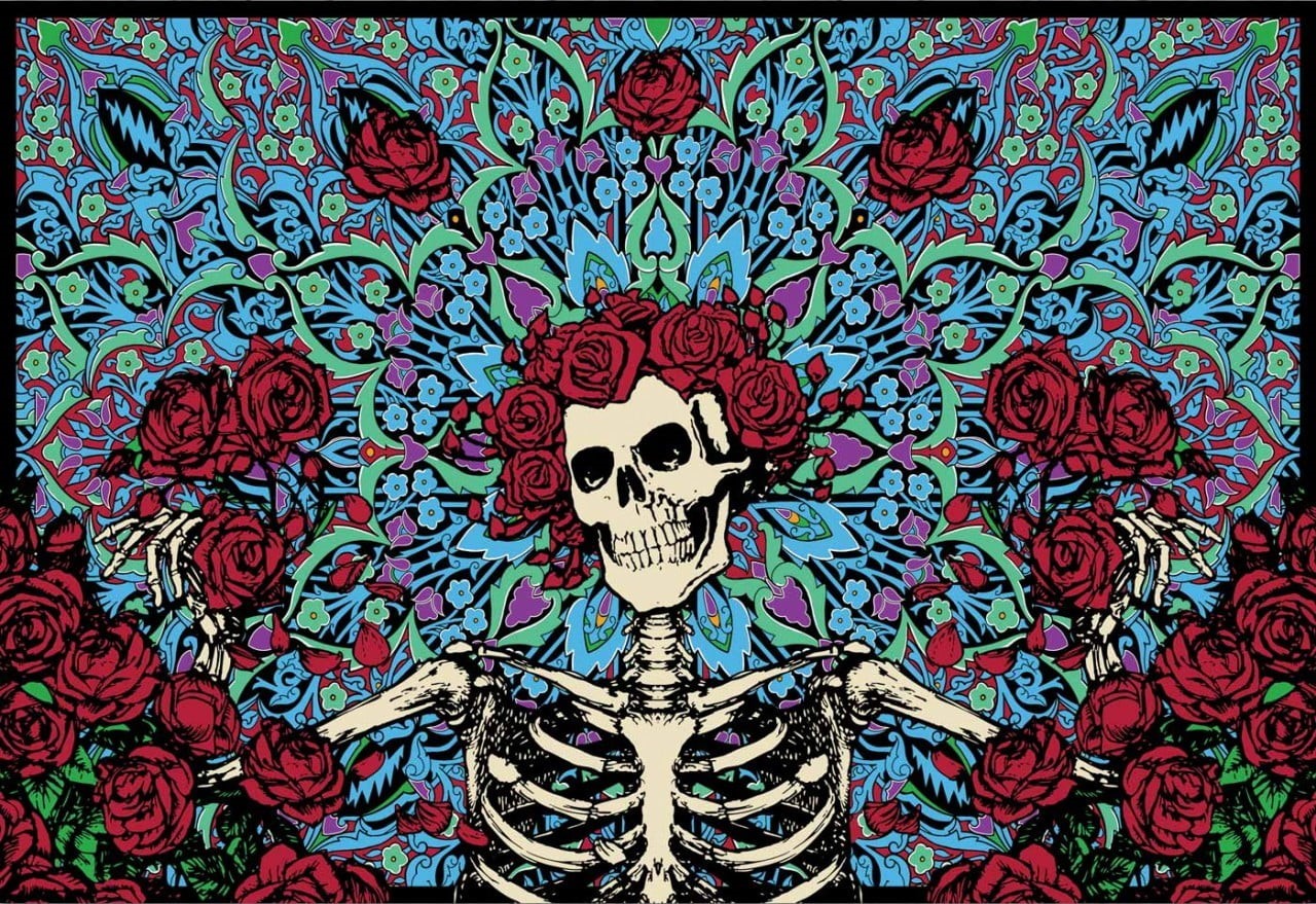 multi colored, 720P, creativity, human representation, blue, no people, red, textile, close-up, wall - building feature, indoors, design, floral pattern, HD Wallpaper