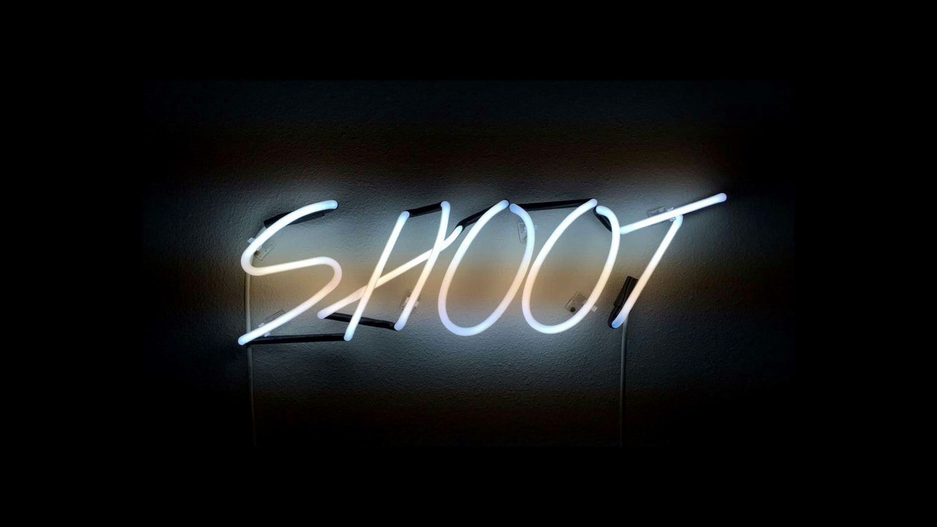 communication, neon, studio shot, single word, glowing, neon sign, western script, positive emotion, illuminated, black background, dark, capital letter, HD Wallpaper