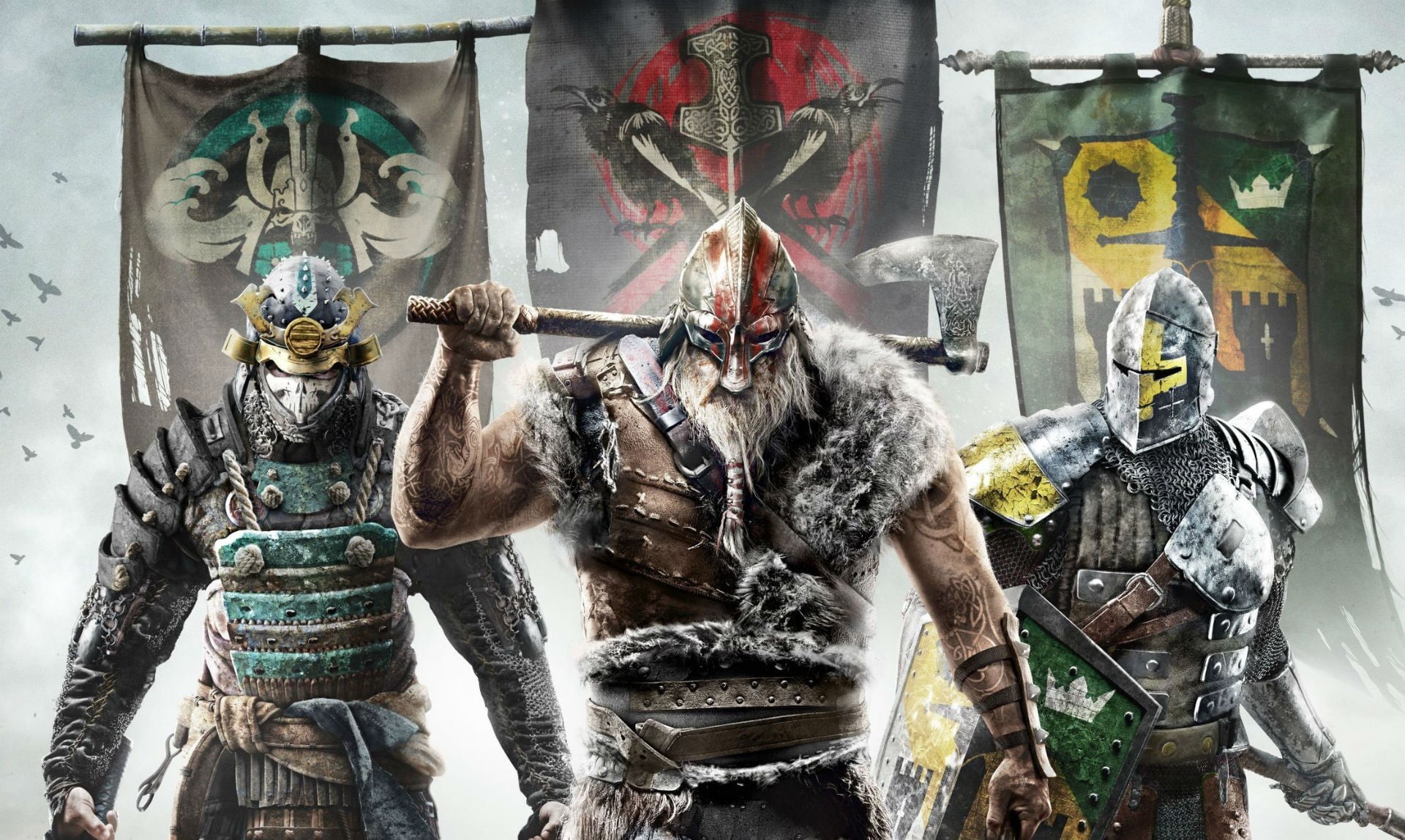 building, no people, male likeness, Ubisoft, For Honor, honor, built structure, place of worship, architecture, digital, 1080P, representation, female likeness, HD Wallpaper