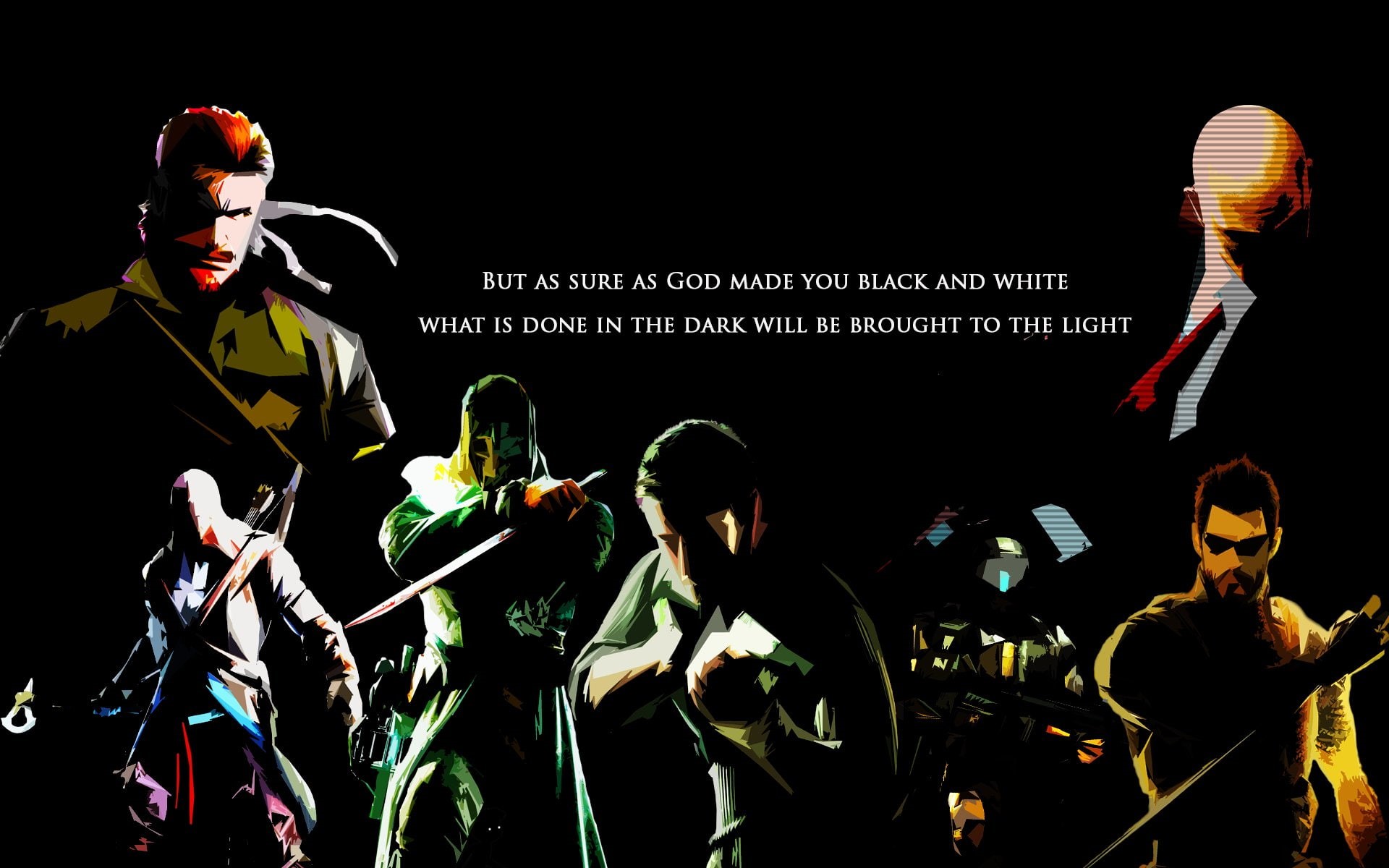 hitman, deus, halo, 1080P, human, assassin 039 s, metal, dishonored, revolution, gear, creed, HD Wallpaper