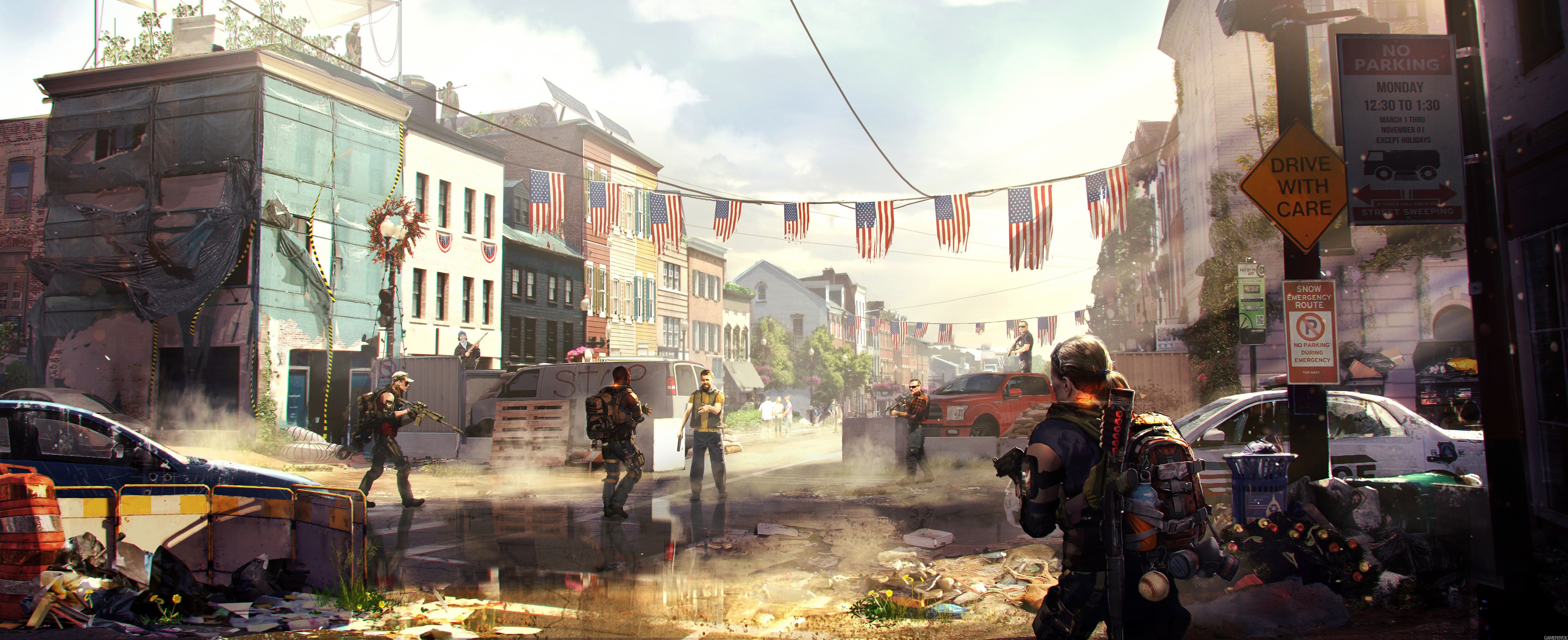 video games, Tom Clancys The Division, Tom Clancys The Division 2, 5K, HD Wallpaper