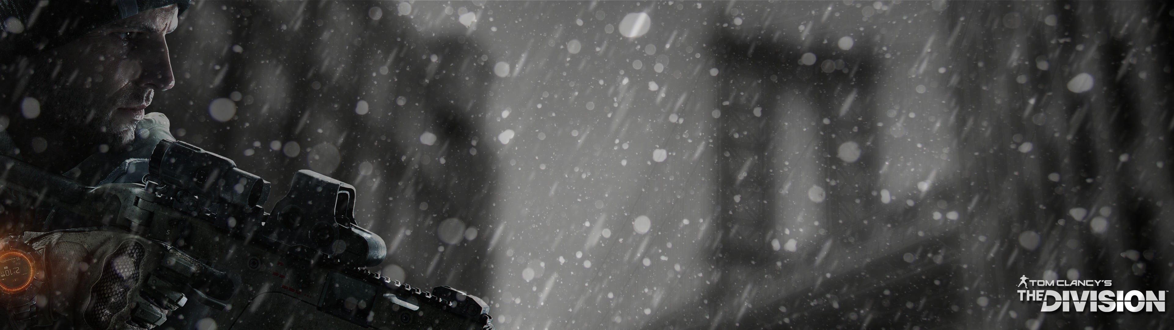 4K, blurred motion, rainy season, mode of transportation, white, torrential rain, wet, rain, day, Tom Clancys The Division, monsoon, drop, focus on foreground, HD Wallpaper